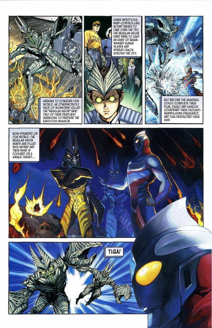 Ultraman Tiga - Chapter 6 : Attack Of The Regulan-Seijin Part Ii