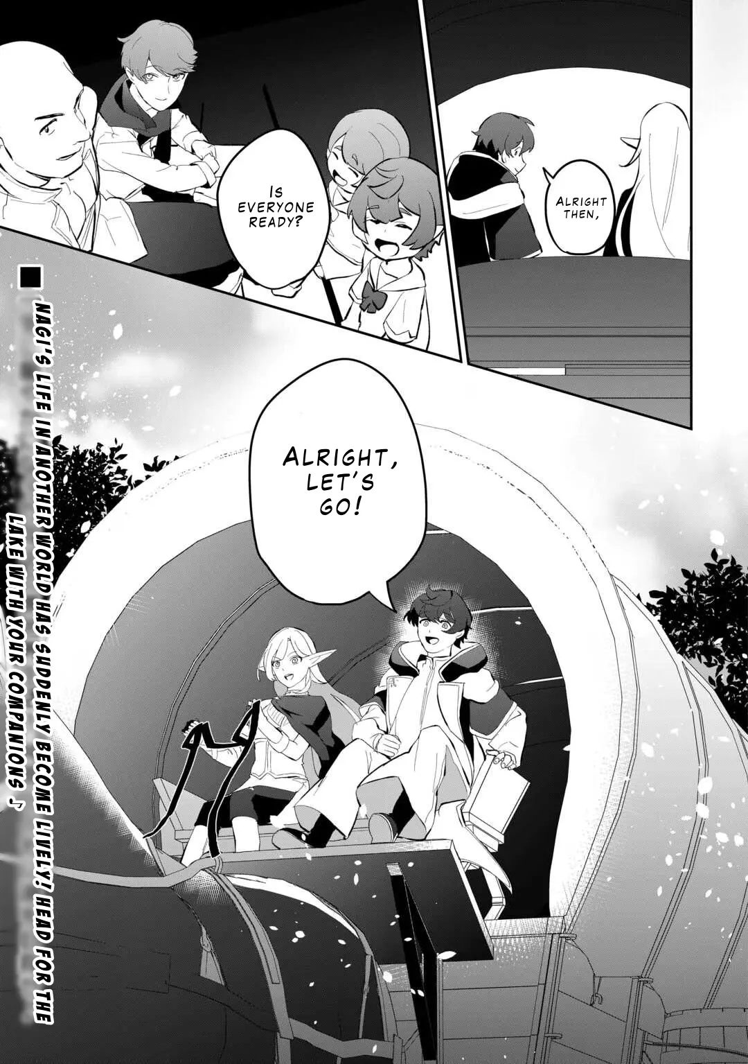 Isekai De Mizu No Dai Seirei Yattemasu - Vol.1 Chapter 4: I'm Home