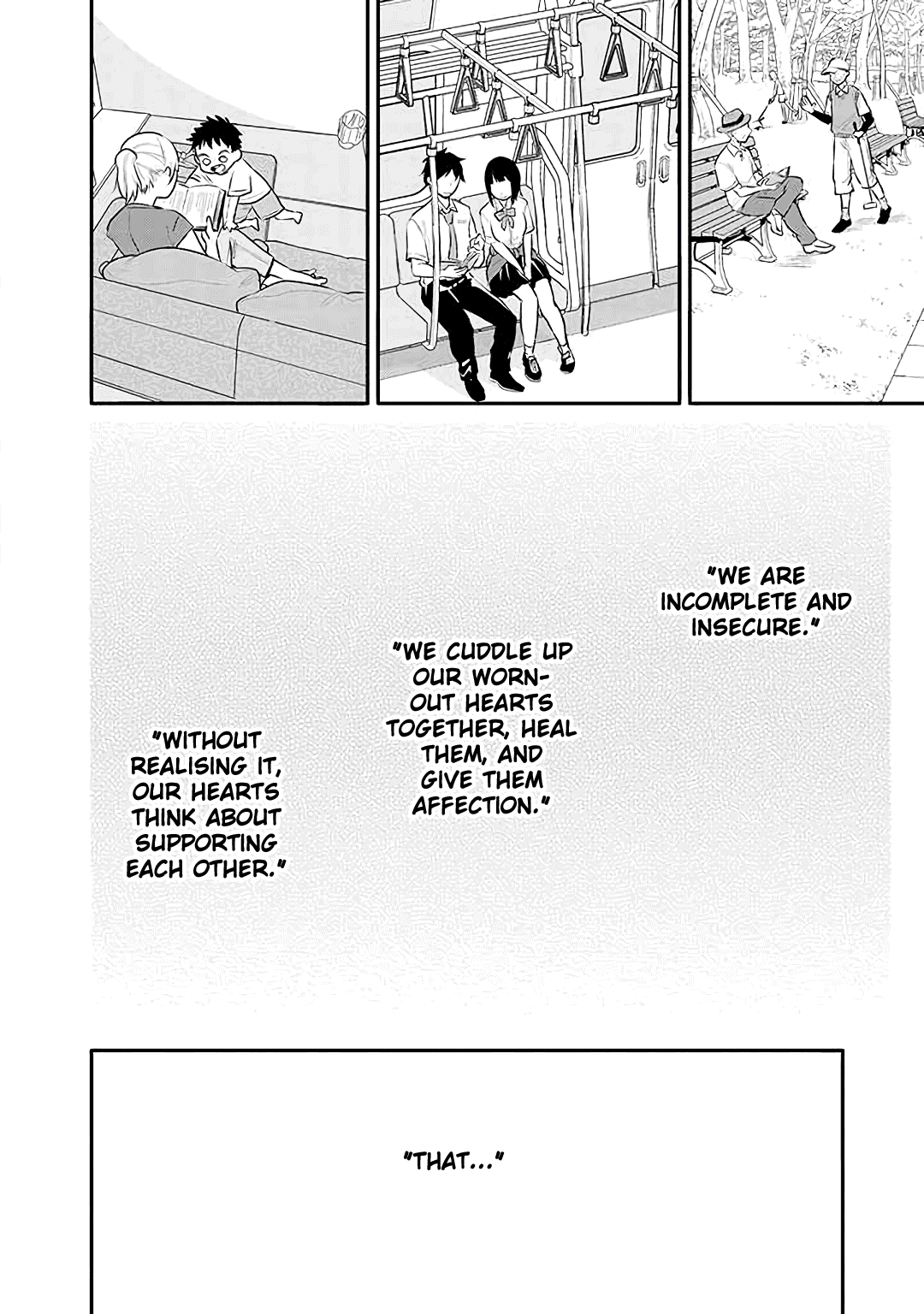 Tsukarekitta Onna Ga Shinuhodo Iyasareru Tame Ni - Chapter 16: What Lies Beyond Living Together