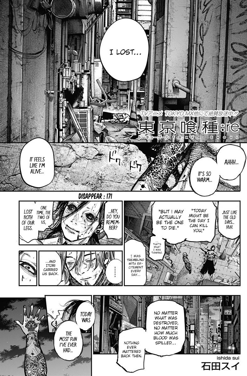 Tokyo Ghoul:re - Chapter 171: Disappear