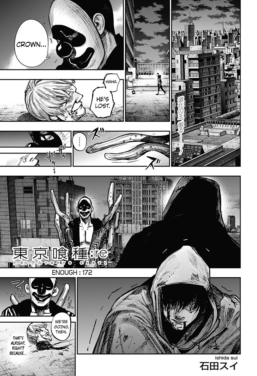 Tokyo Ghoul:re - Chapter 172: Enough