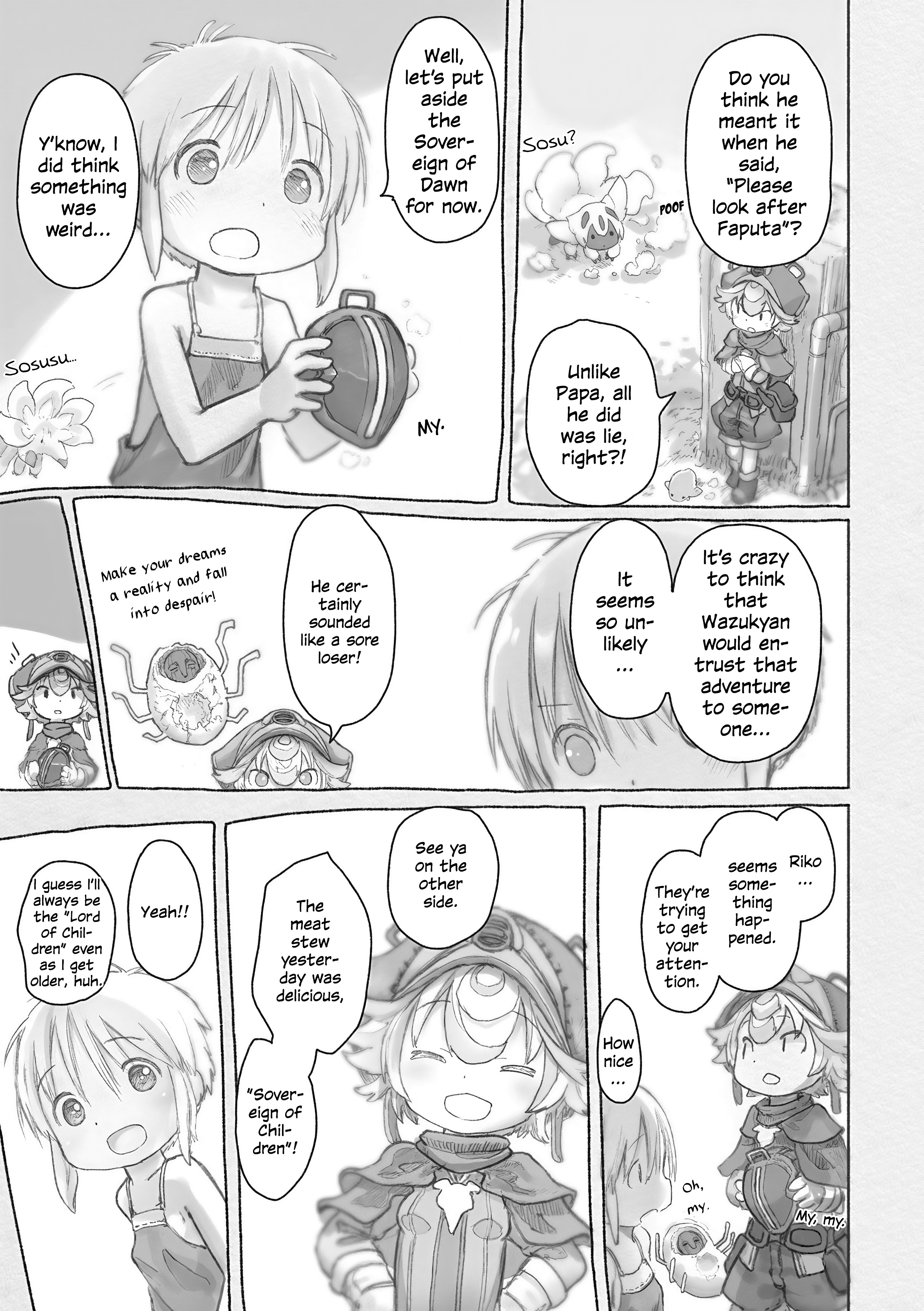 Made In Abyss - Vol.11 Chapter 62: The Place Of Song