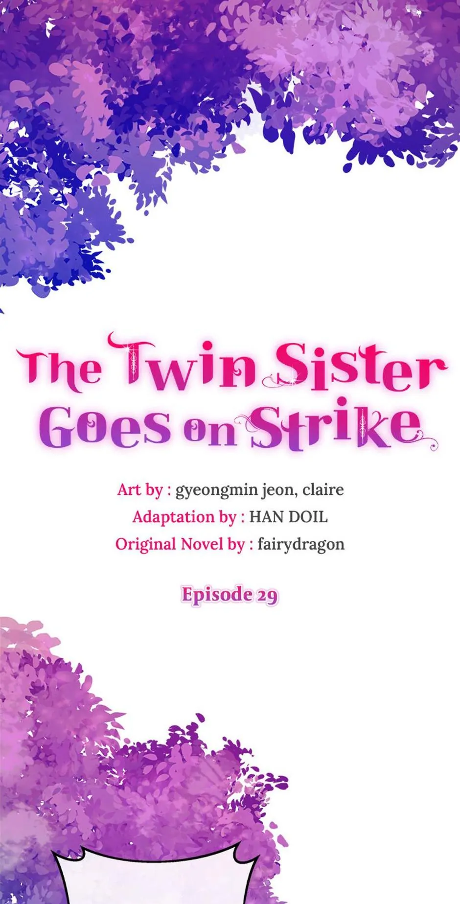 Twin Sister’s Strike Declaration - Chapter 29