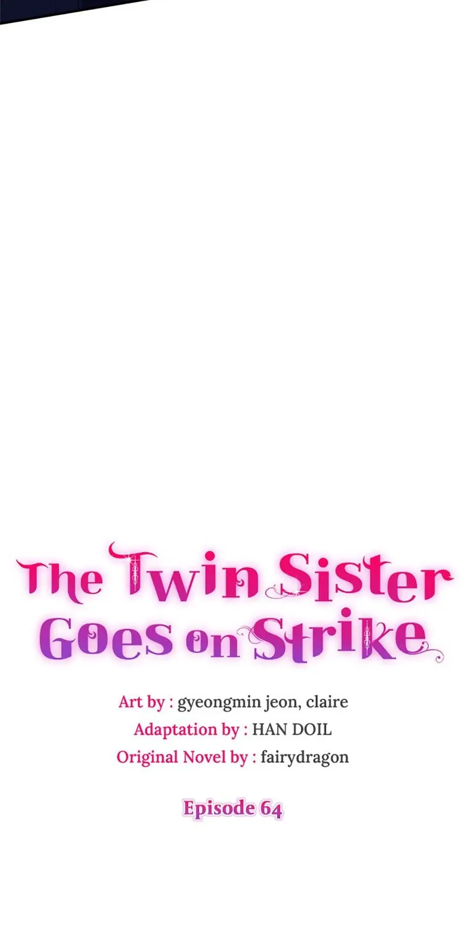 Twin Sister’s Strike Declaration - Chapter 64