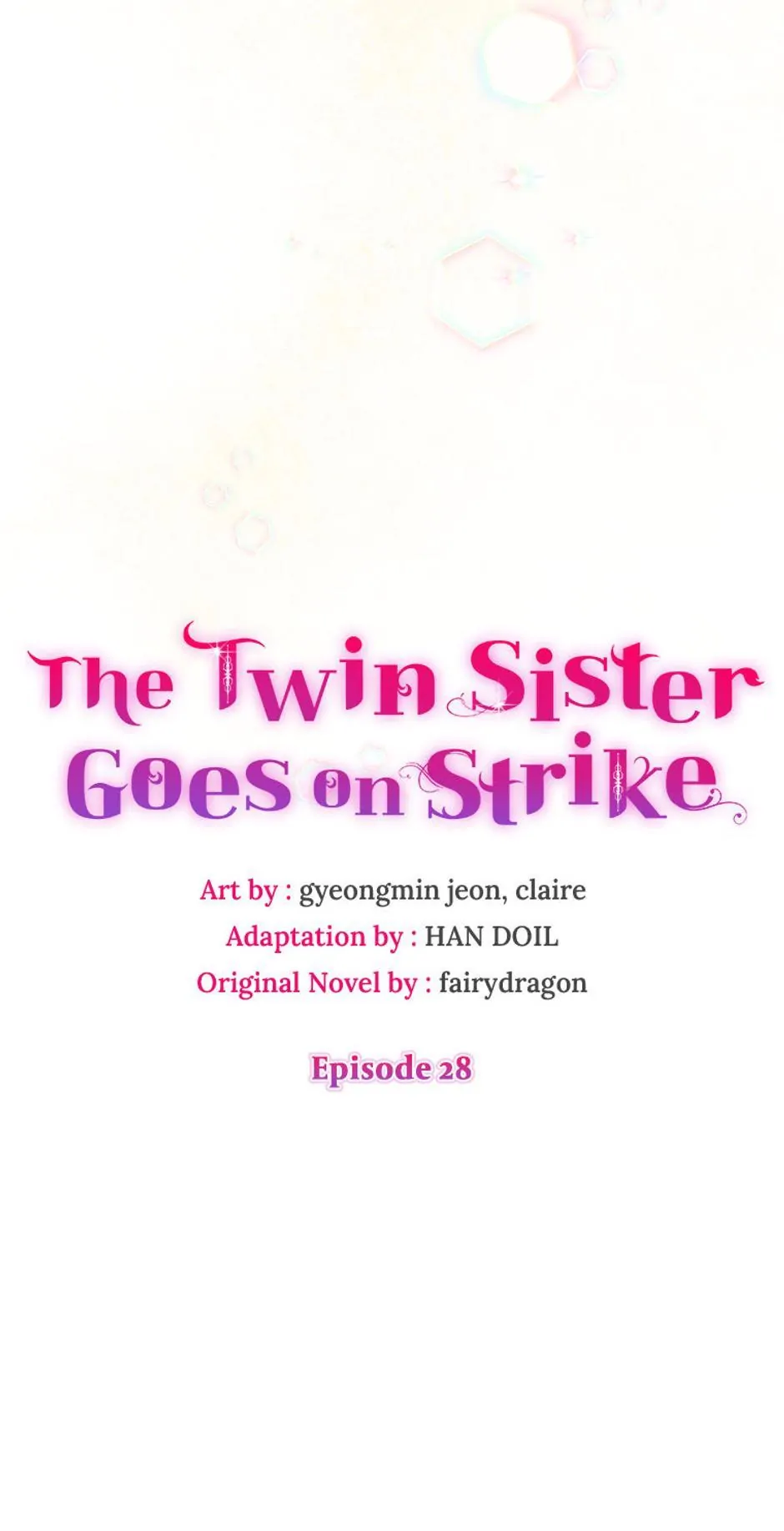 Twin Sister’s Strike Declaration - Chapter 28