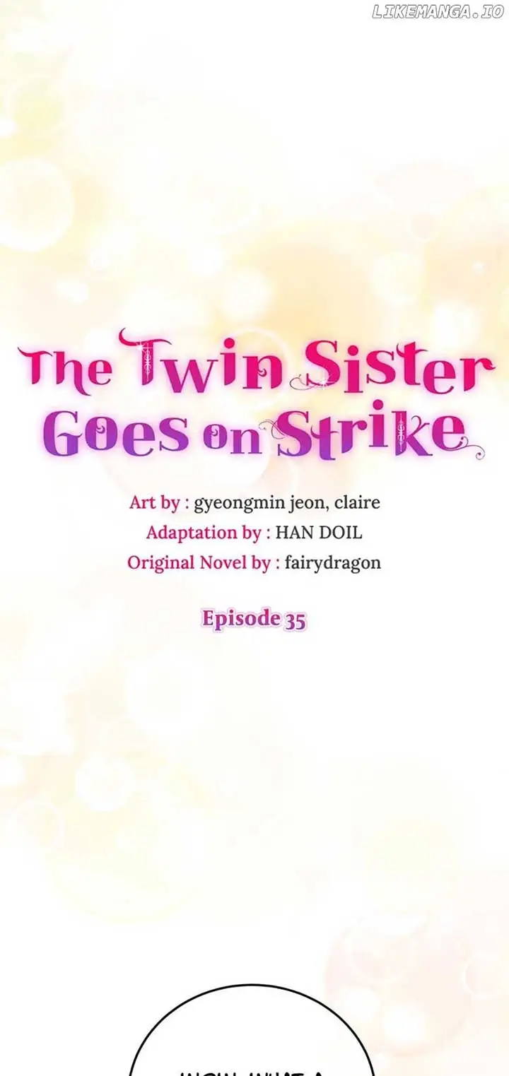 Twin Sister’s Strike Declaration - Chapter 35