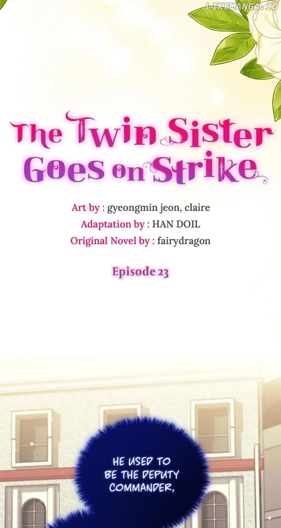 Twin Sister’s Strike Declaration - Chapter 23