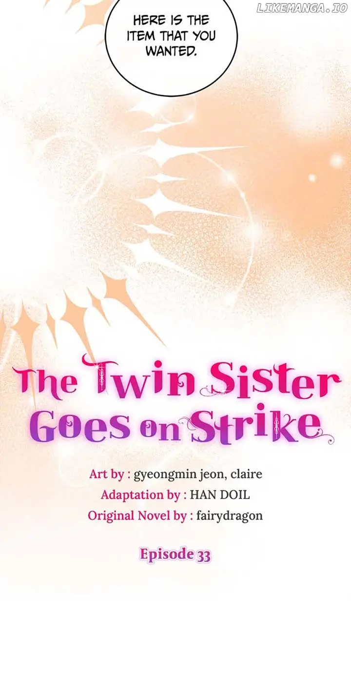 Twin Sister’s Strike Declaration - Chapter 33