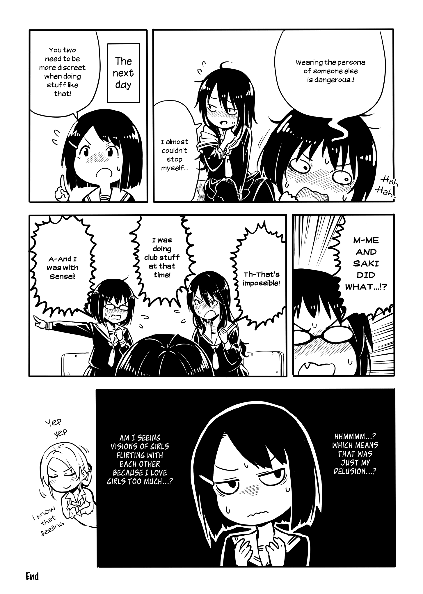 Sunami Yuuko And The Yuri People - Chapter 32: Wearing A Mask Of Desire