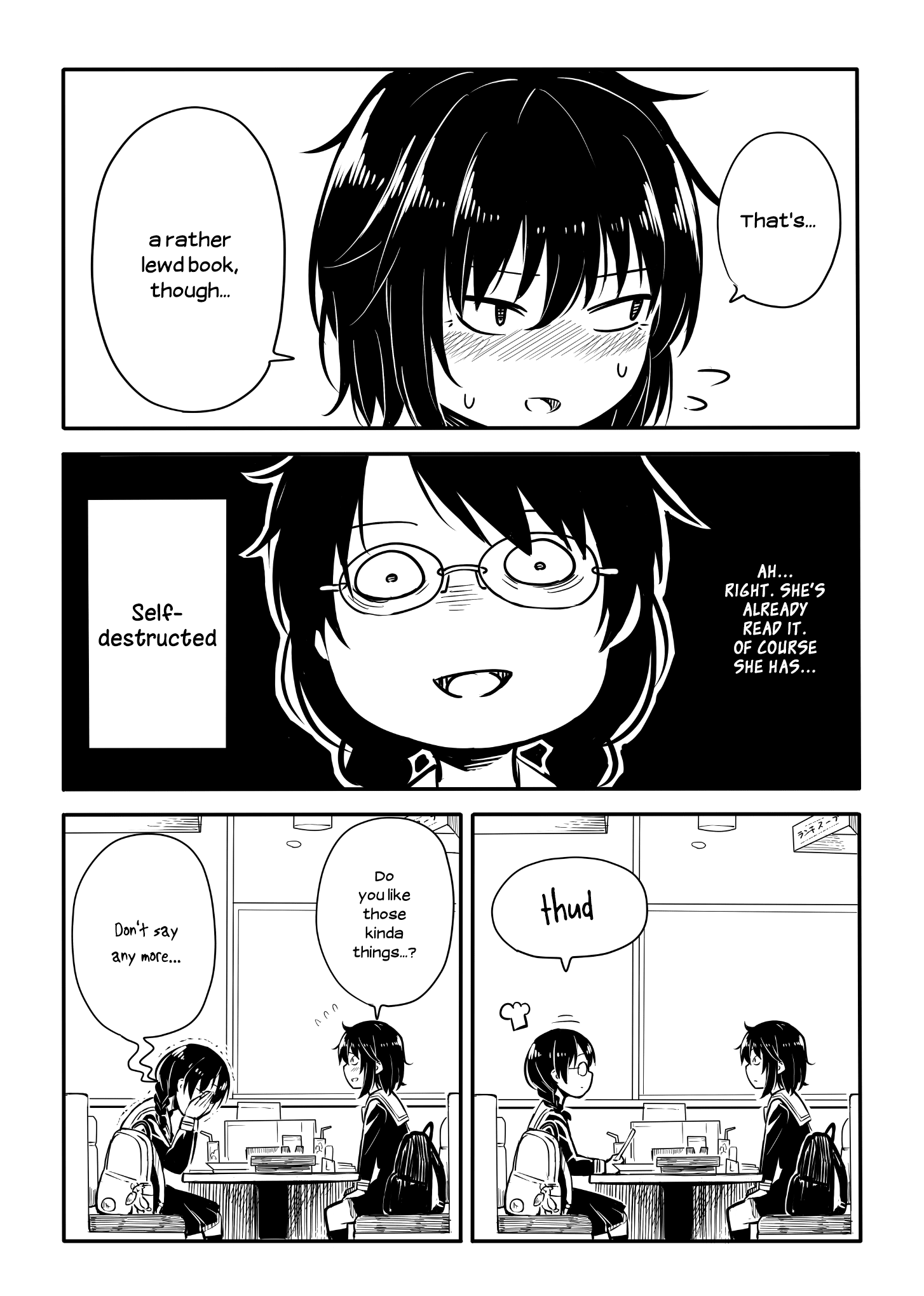 Sunami Yuuko And The Yuri People - Chapter 36: You, Me, And A Thin Book