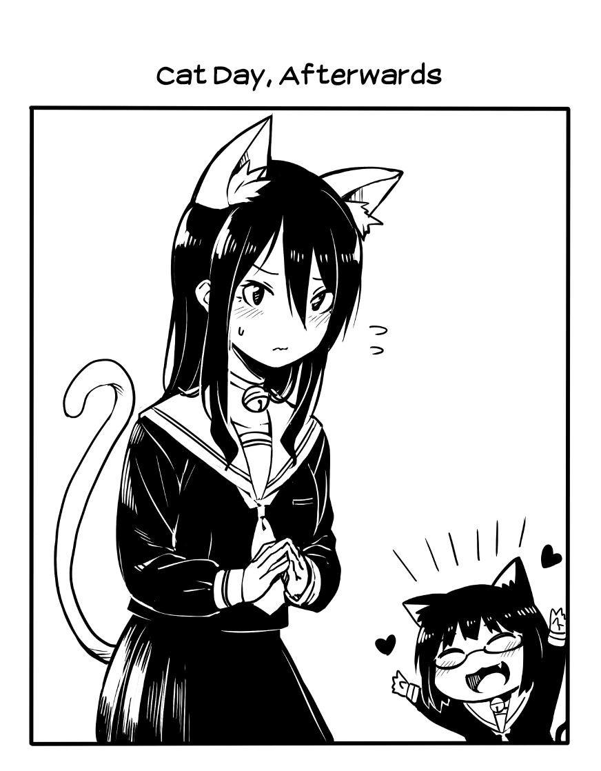 Sunami Yuuko And The Yuri People - Chapter 38: Relevant To Cat Day