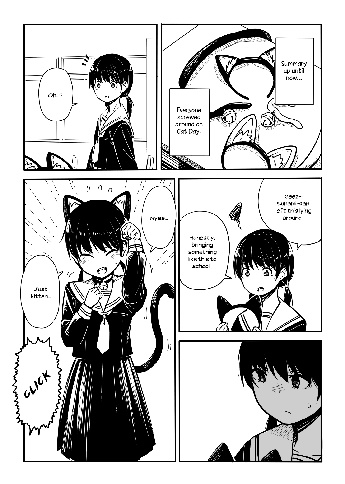 Sunami Yuuko And The Yuri People - Chapter 38: Relevant To Cat Day