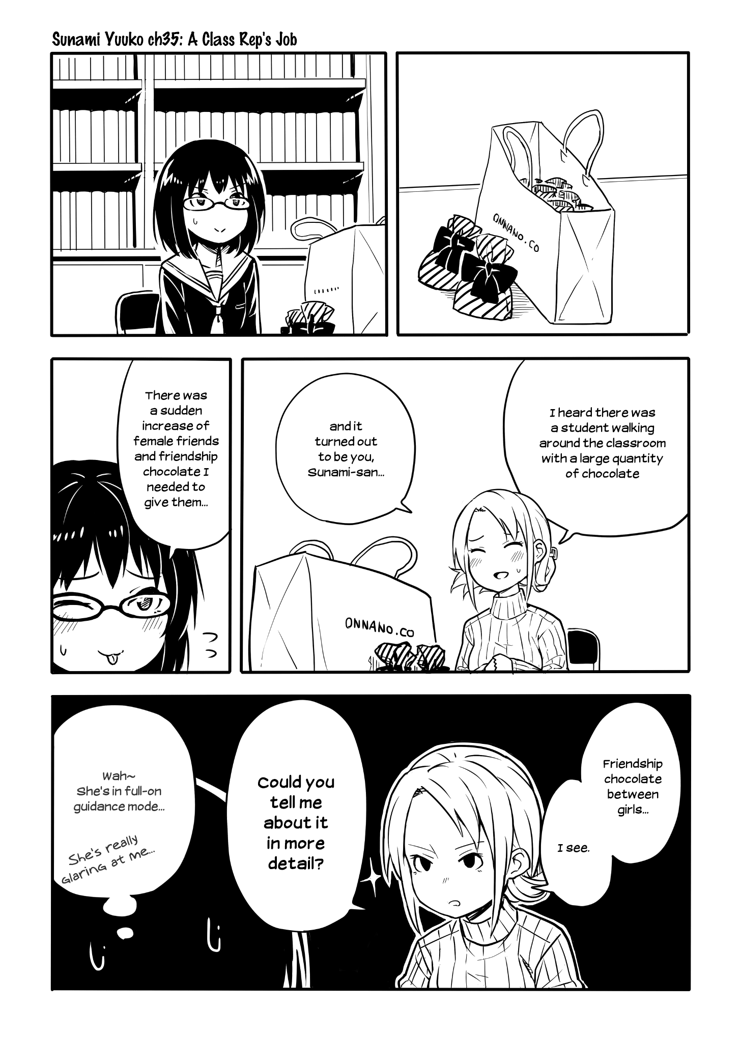 Sunami Yuuko And The Yuri People - Chapter 35: A Class Rep’s  Job