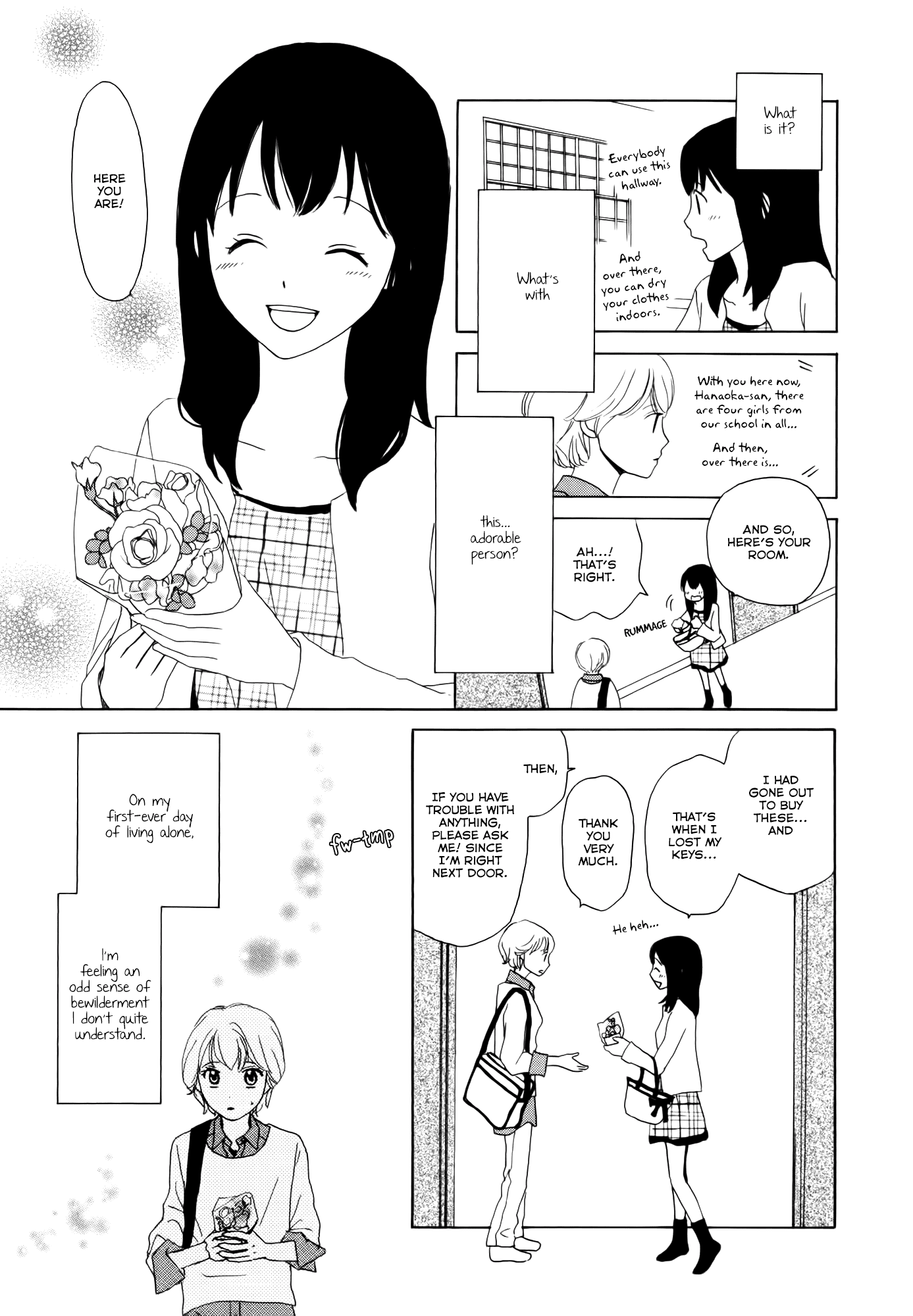 Fuwafuwa No Kimochi - Chapter 1 (V2) : Otonari No Senpai