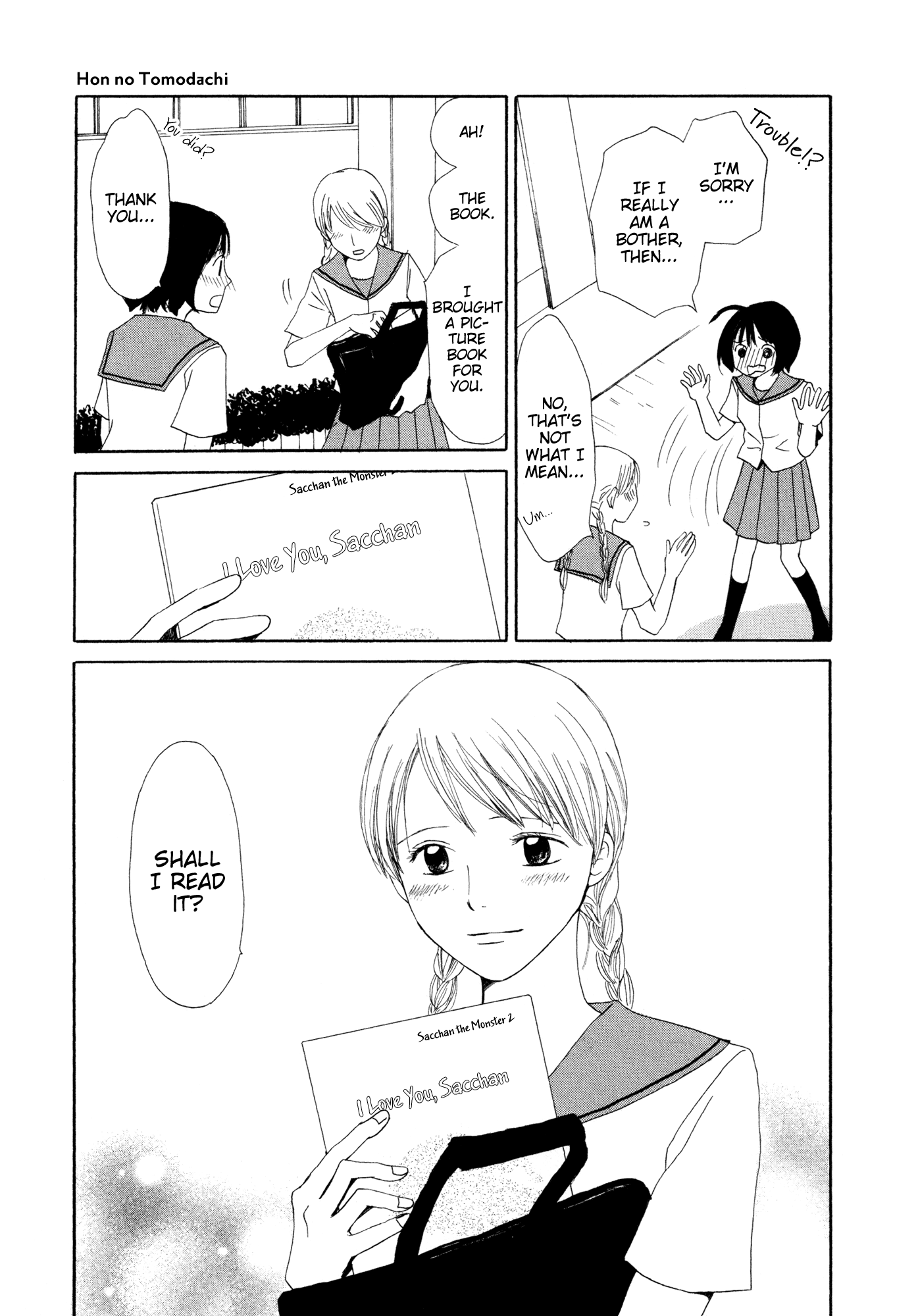 Fuwafuwa No Kimochi - Chapter 4 : Hon No Tomodachi