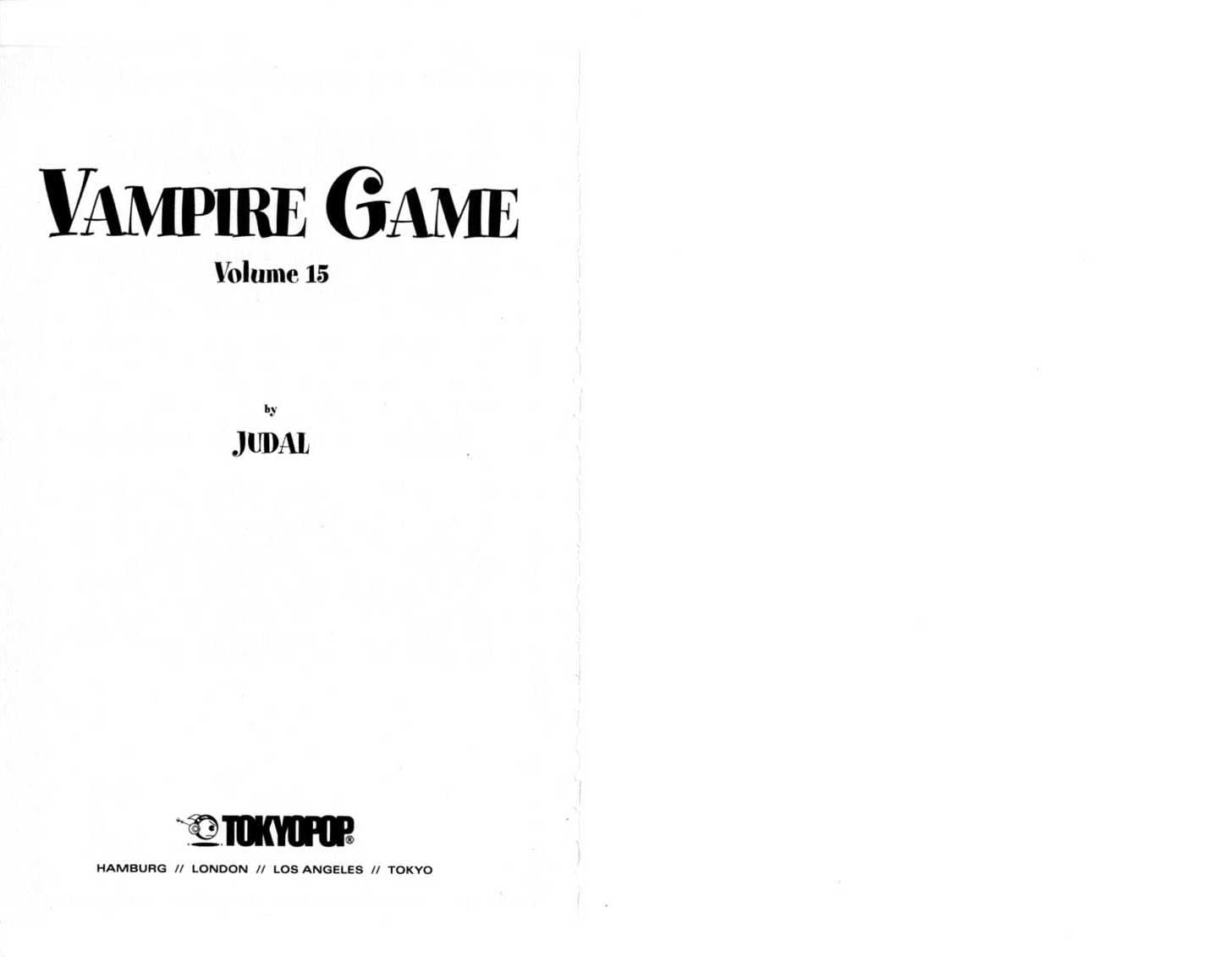 Vampire Game - Vol.15 Chapter 0