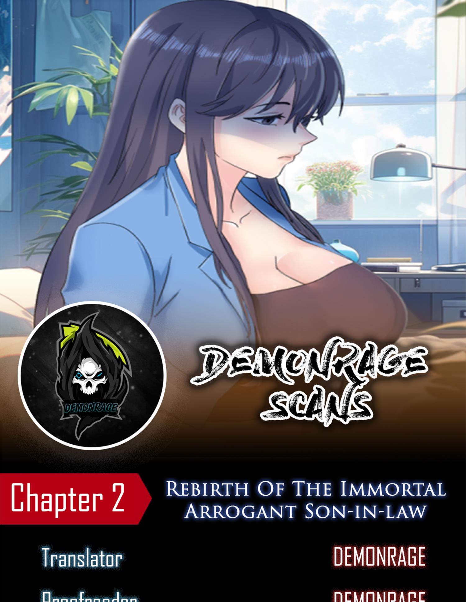 Rebirth Of The Immortal Arrogant Son-In-Law - Chapter 2: Saving The Beauty