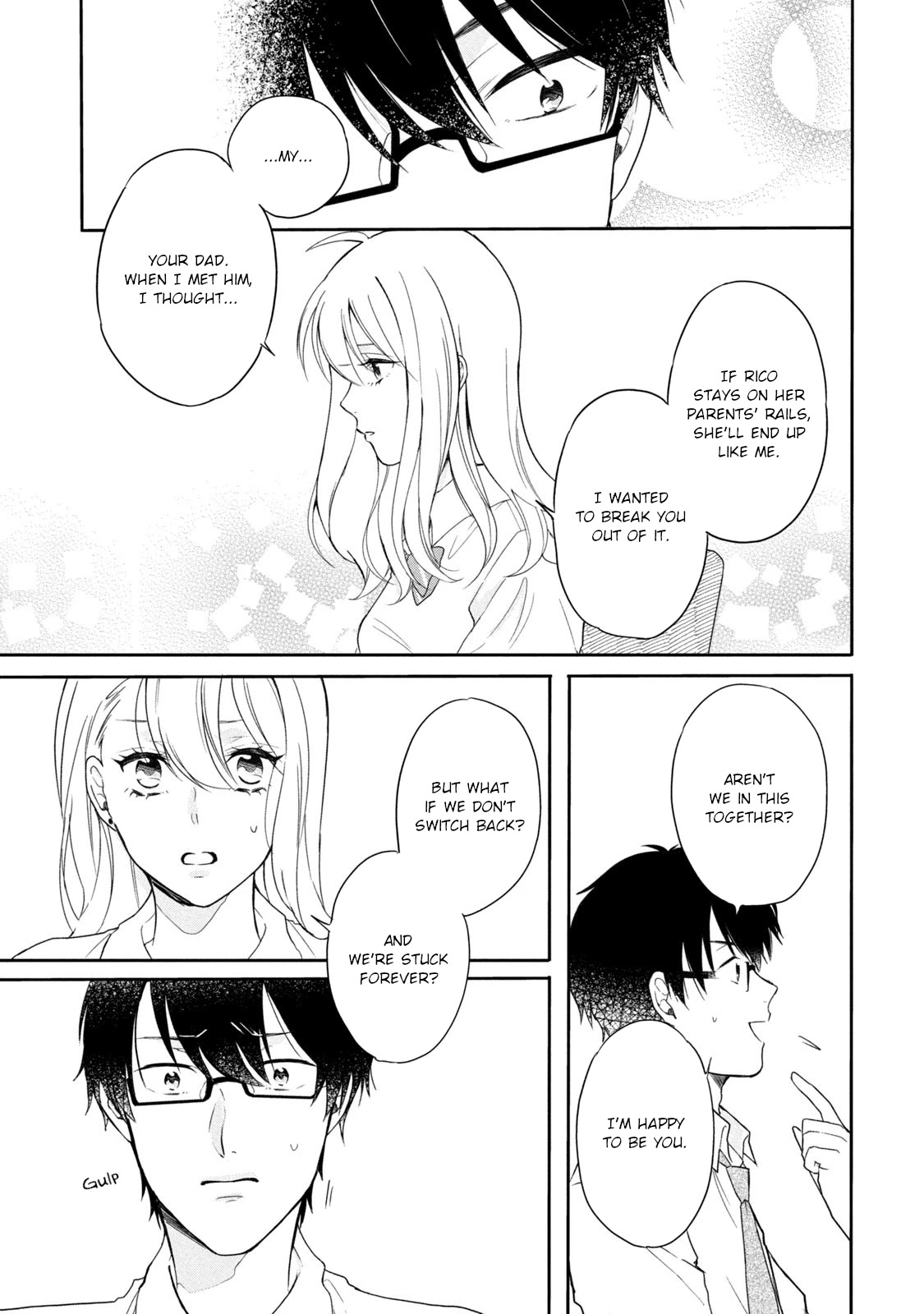 Shachiku To Gal Ga Irekawarimashite - Chapter 19: Is It Okay If We Stay As We Are?