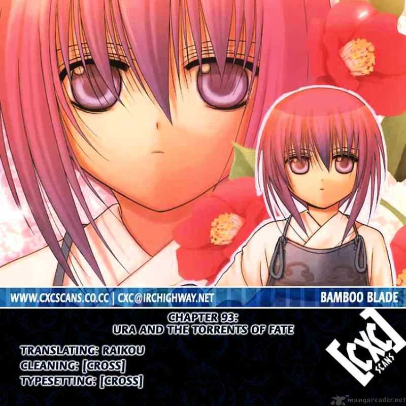 Bamboo Blade - Chapter 93 : Ura And The Torrents Of Fate