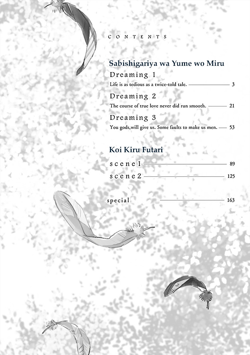 Sabishigariya Wa Yume O Miru - Vol.1 Chapter 1 : Dreaming - 1 Life Is As Tedious As A Twice-Told Tale