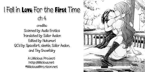 I Fell In Love For The First Time - Vol.1 Chapter 4