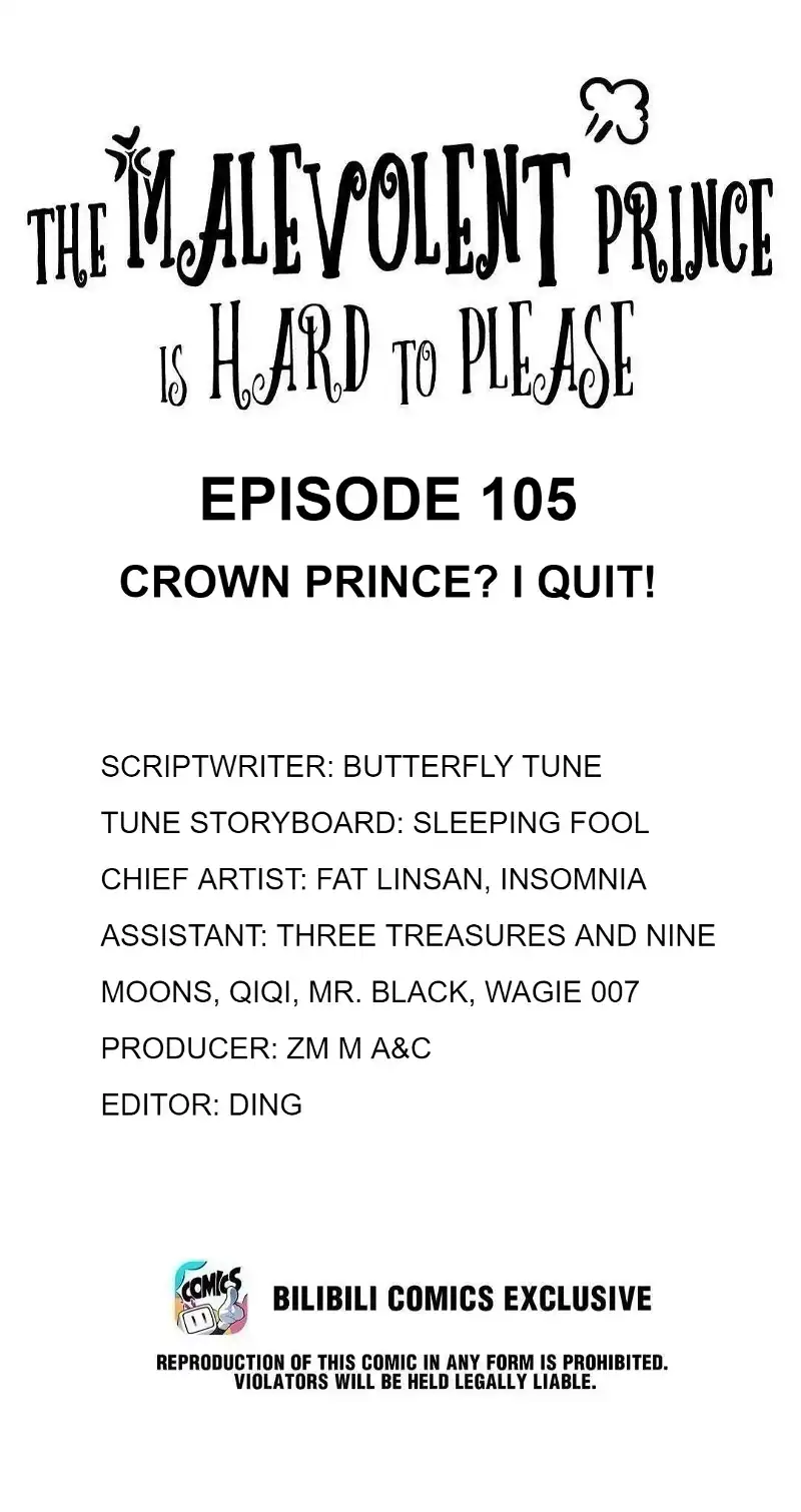 The Dark Prince Is Hard To Please - Chapter 106