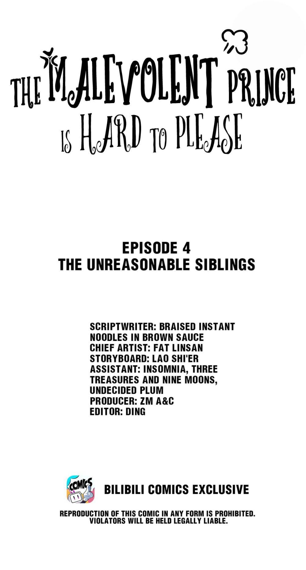 The Dark Prince Is Hard To Please - 4 - The Unreasonable Siblings