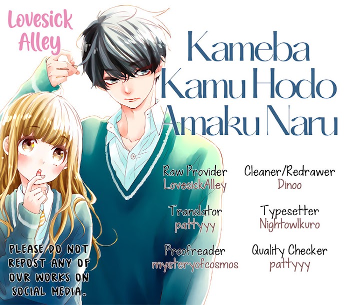 Kameba Kamu Hodo Amaku Naru - Chapter 24