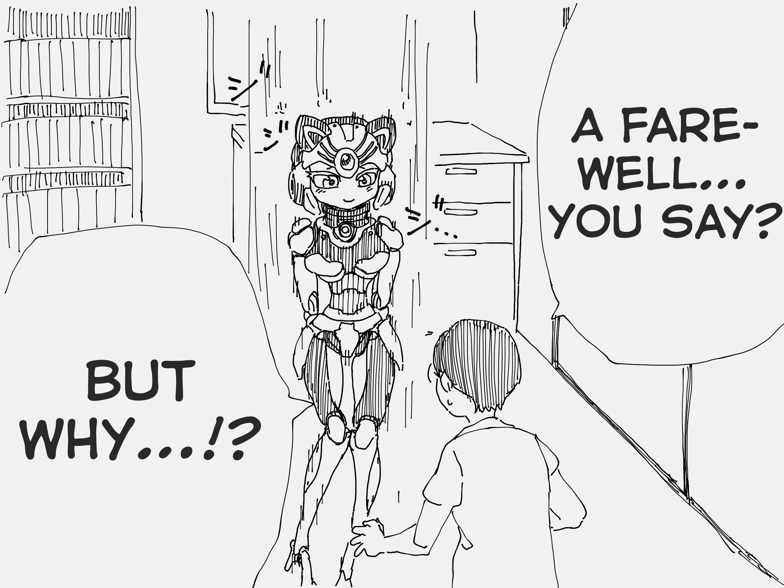 Holiday Yasumi's Twitter Shorts - Chapter 98: Cat Robot