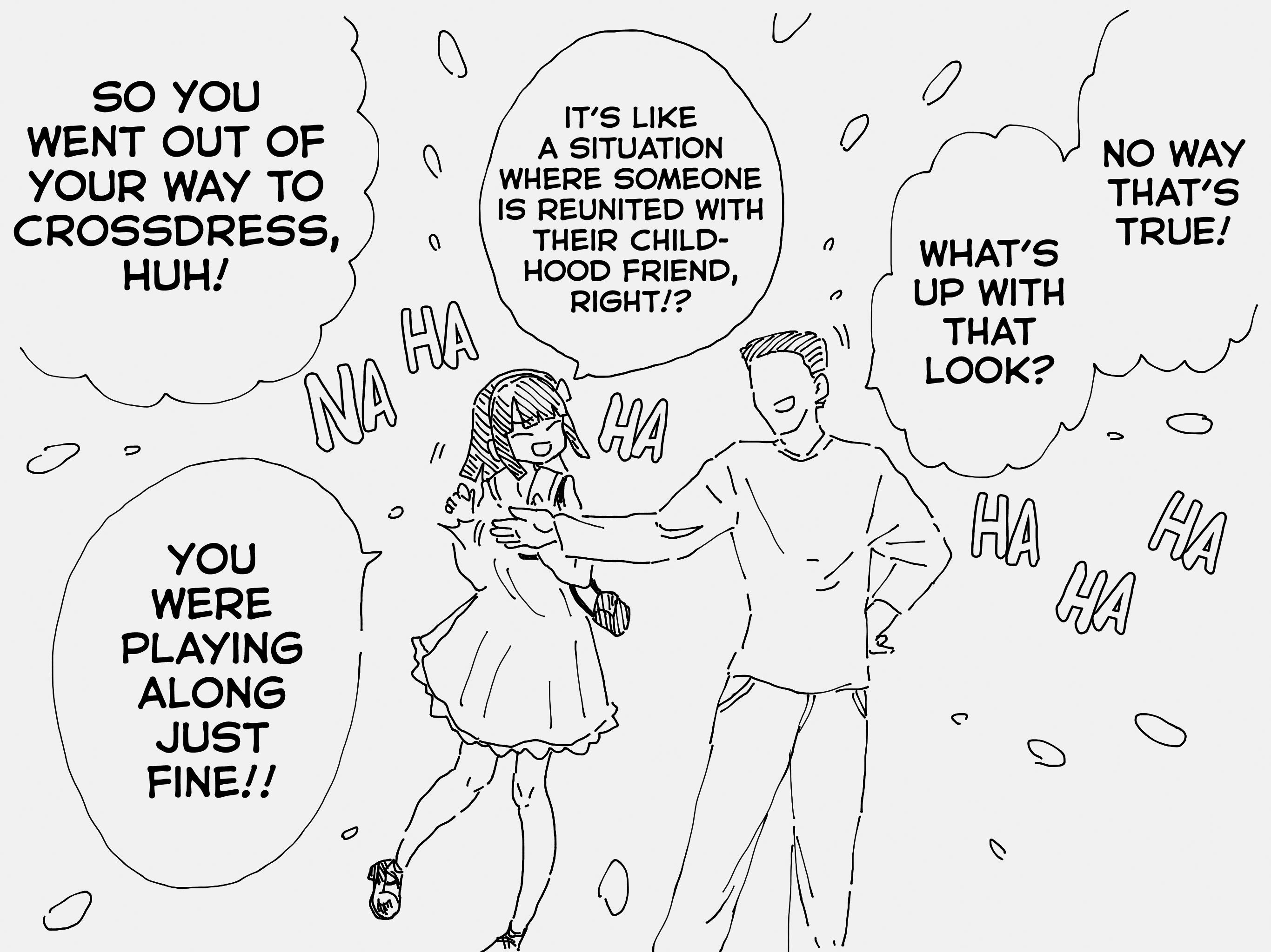 Holiday Yasumi's Twitter Shorts - Chapter 45: You Were A Girl?