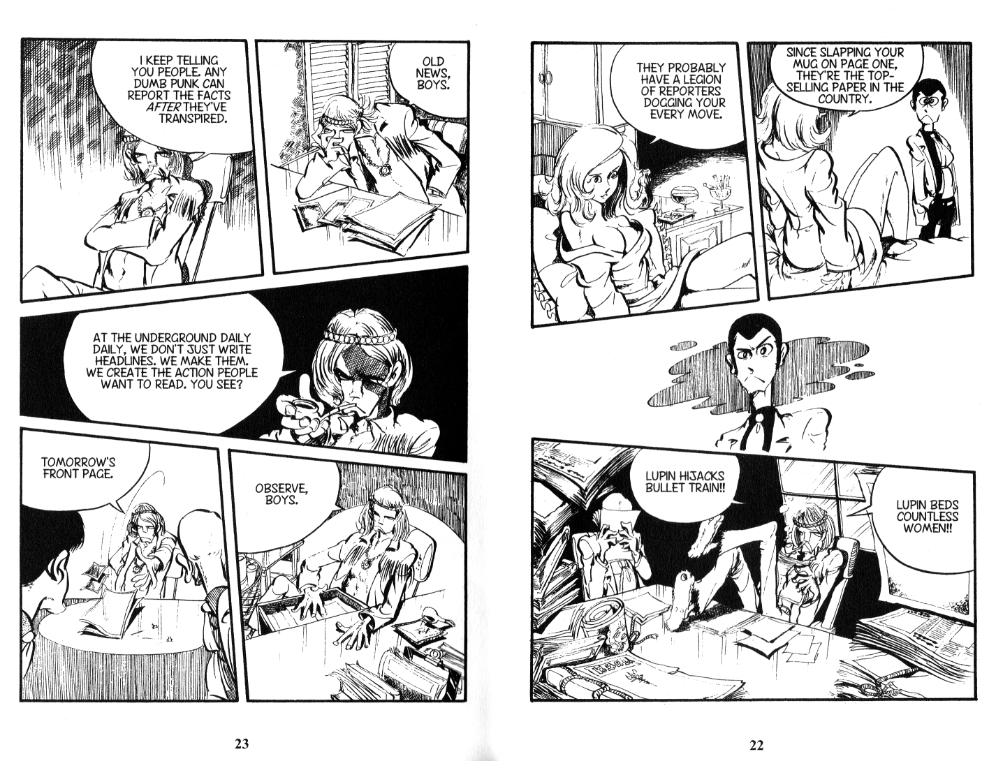 Lupin Iii - Vol.12 Chapter 94: Front Page Blues