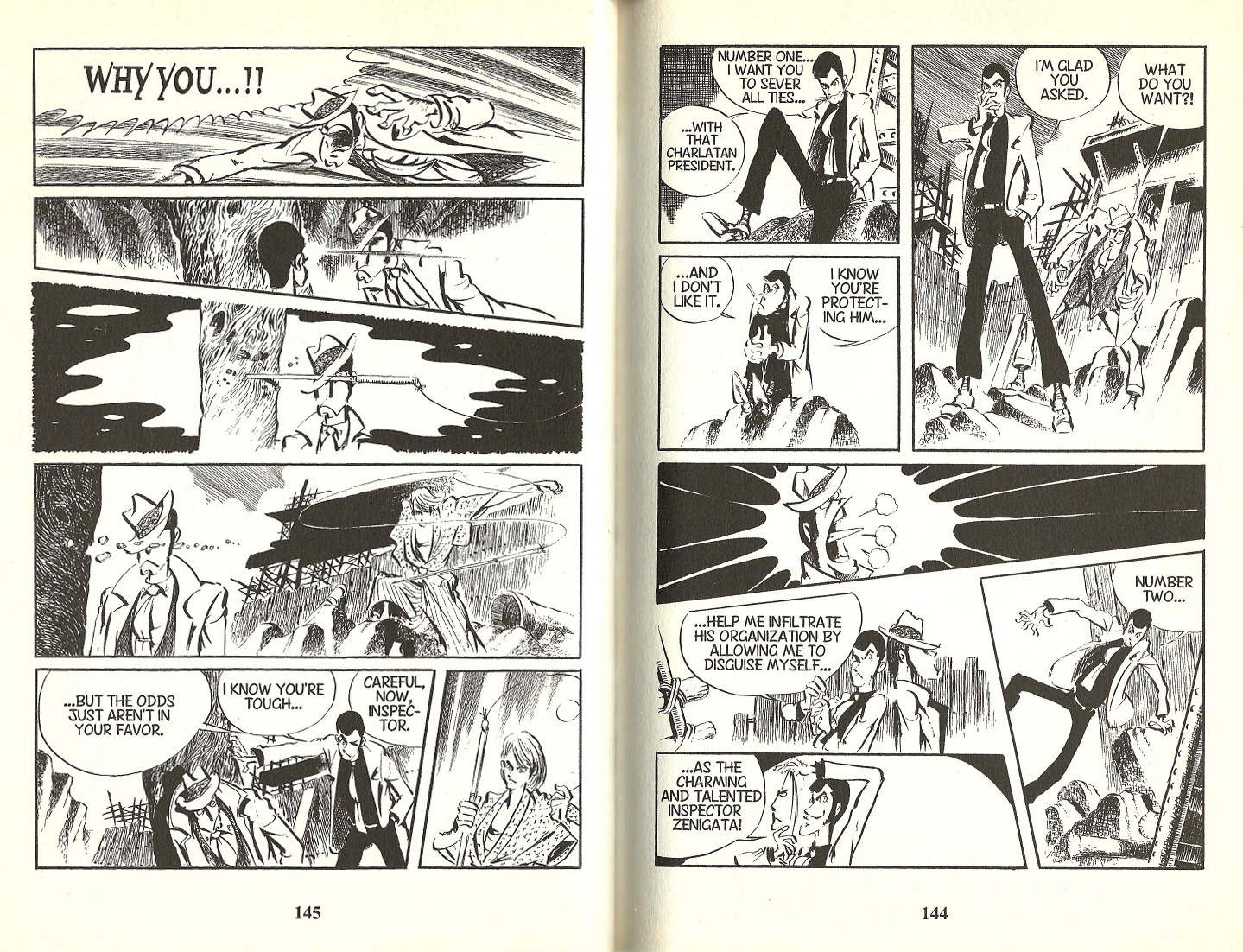 Lupin Iii - Vol.10 Chapter 87: Honor Among Thieves - Part 2: Inspector Lupin