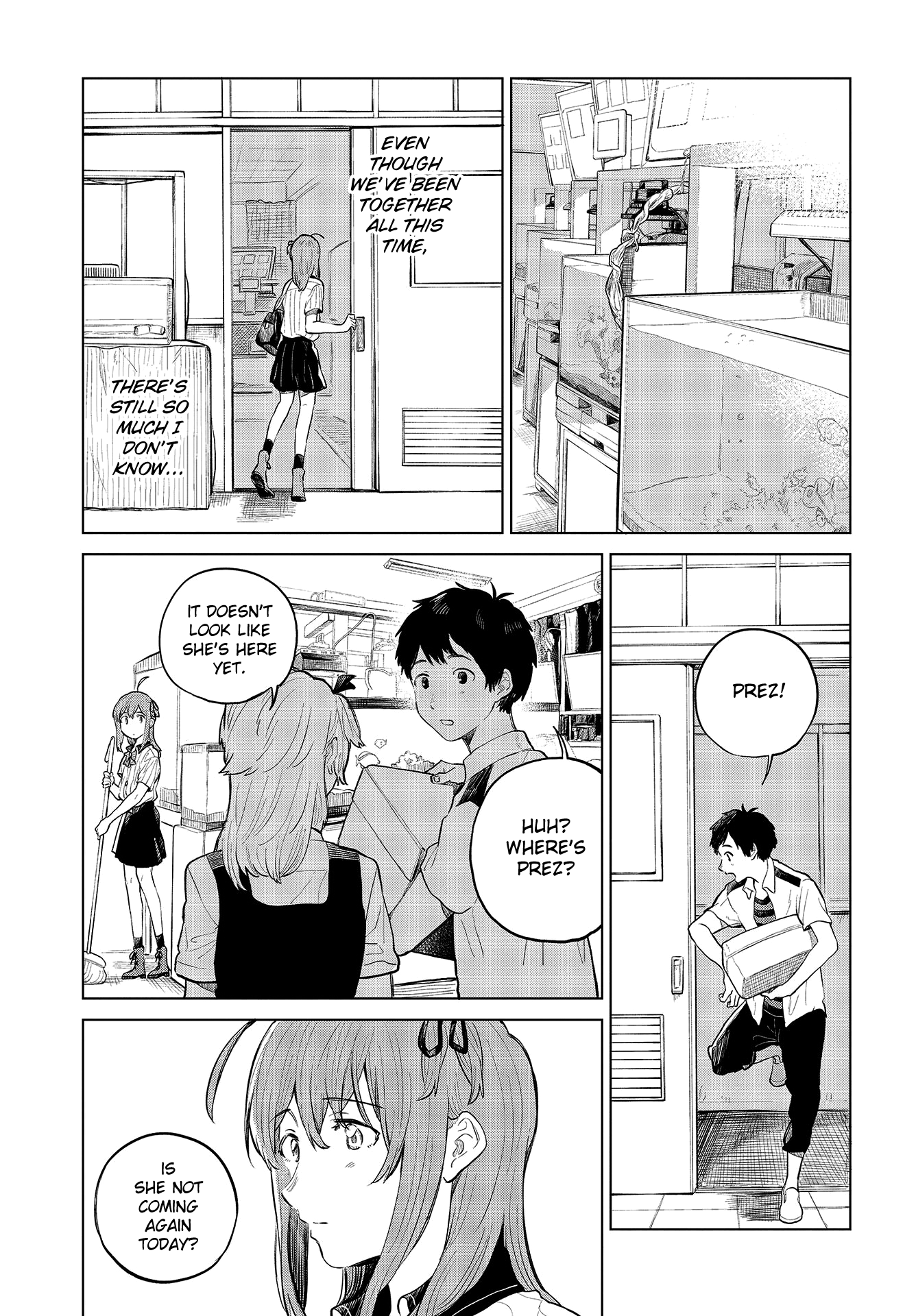 Nettaigyo Wa Yuki Ni Kogareru - Vol.8 Chapter 28: Konatsu Amano Won't Be Deterred (Part 1)