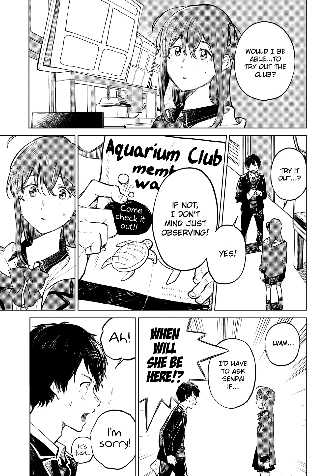 Nettaigyo Wa Yuki Ni Kogareru - Vol.6 Chapter 24: Konatsu Amano Can't Break Free.