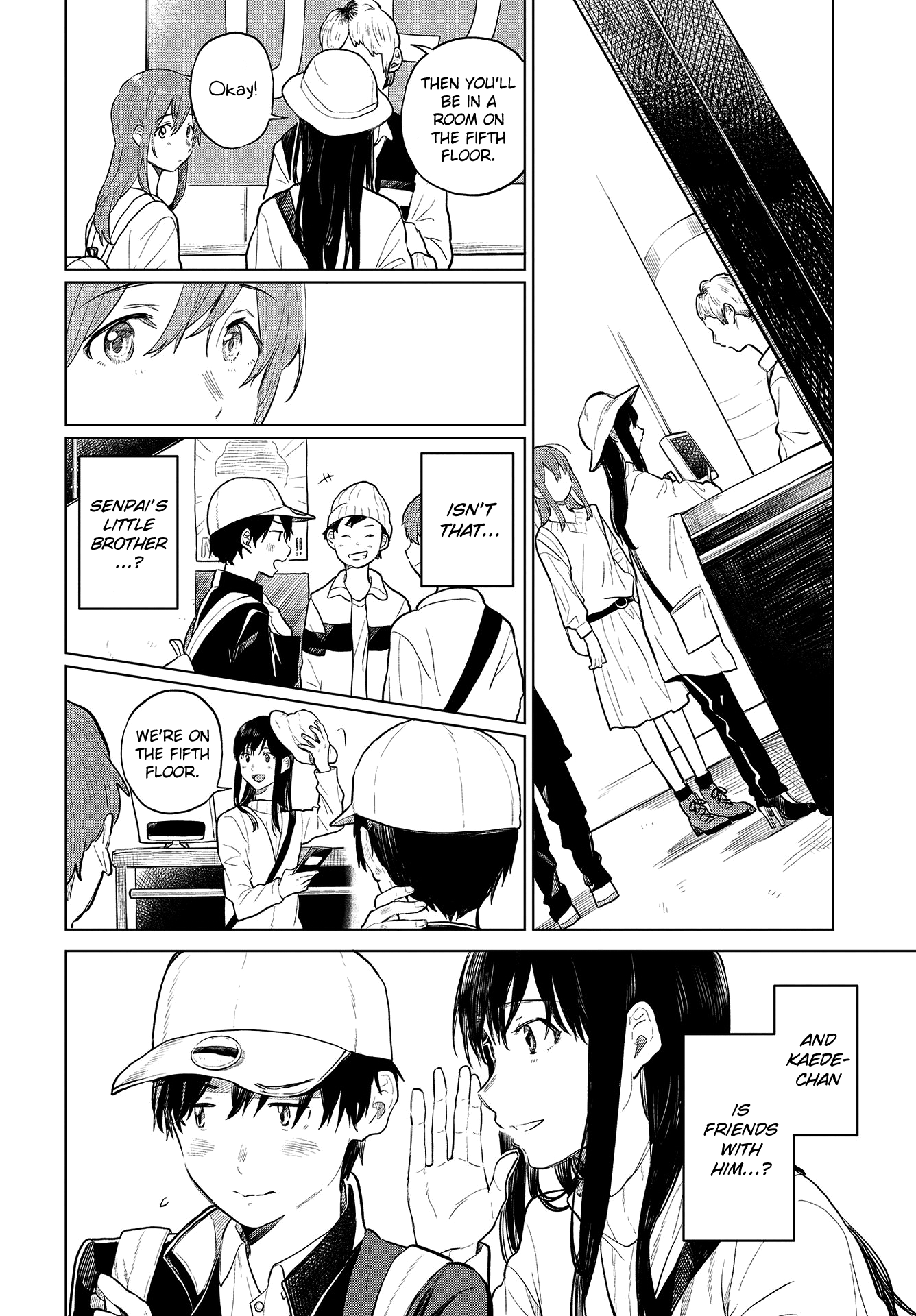 Nettaigyo Wa Yuki Ni Kogareru - Vol.6 Chapter 23: Konatsu Amano Can't Come Out With It.