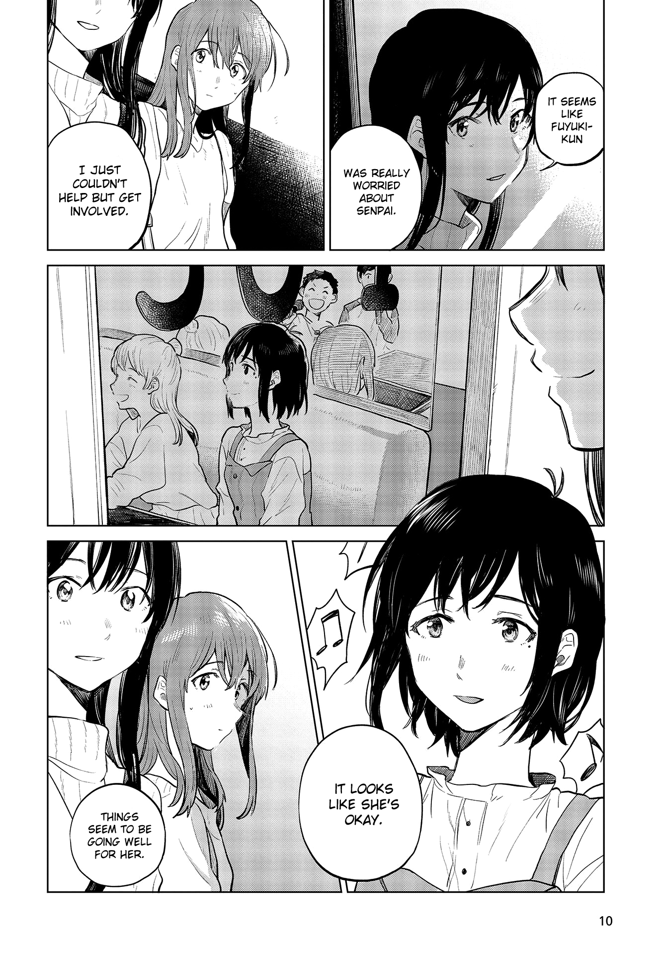 Nettaigyo Wa Yuki Ni Kogareru - Vol.6 Chapter 23: Konatsu Amano Can't Come Out With It.