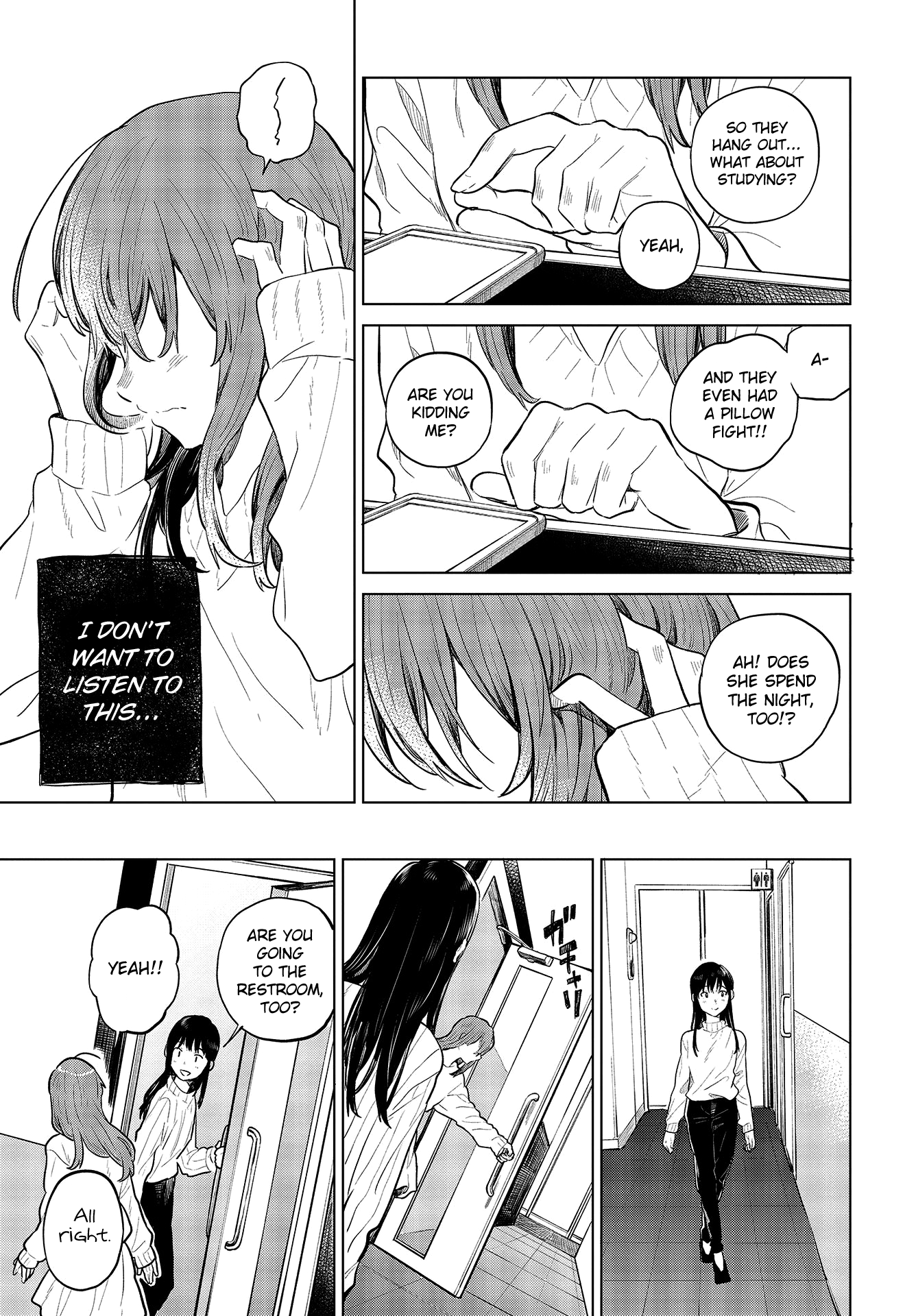 Nettaigyo Wa Yuki Ni Kogareru - Vol.6 Chapter 23: Konatsu Amano Can't Come Out With It.