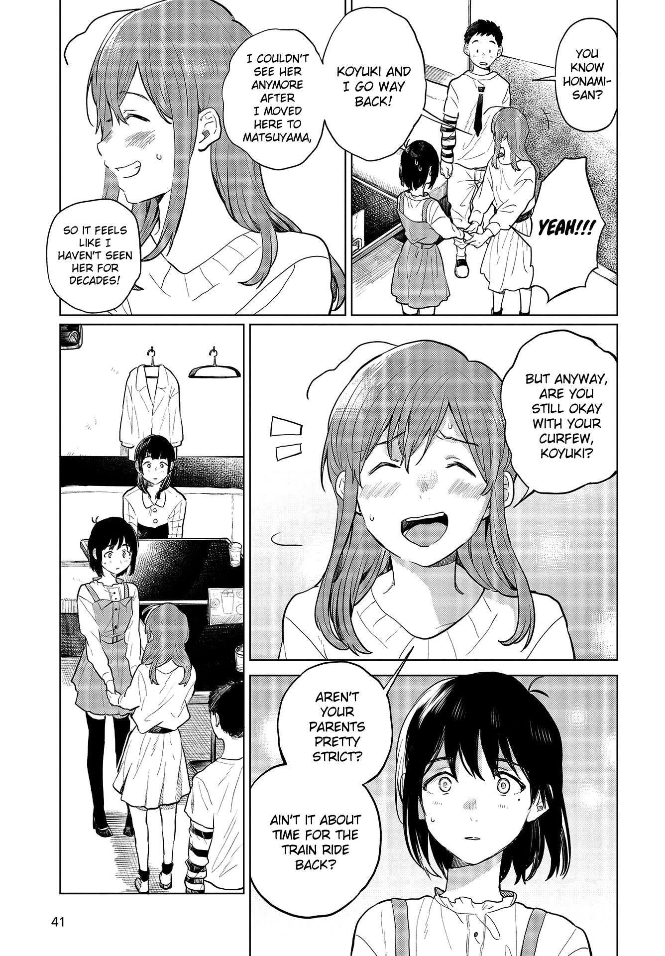 Nettaigyo Wa Yuki Ni Kogareru - Vol.6 Chapter 23: Konatsu Amano Can't Come Out With It.