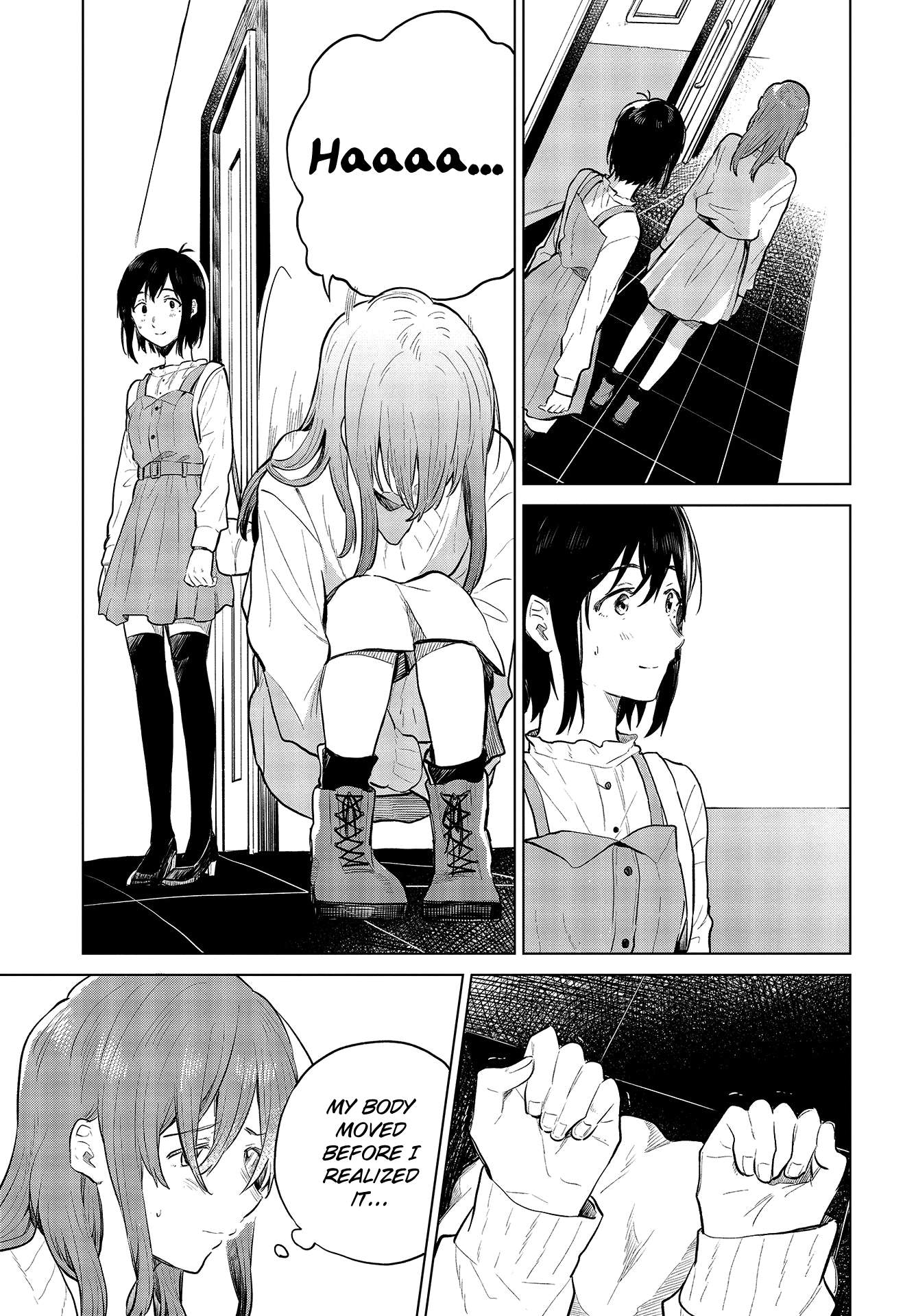 Nettaigyo Wa Yuki Ni Kogareru - Vol.6 Chapter 23: Konatsu Amano Can't Come Out With It.