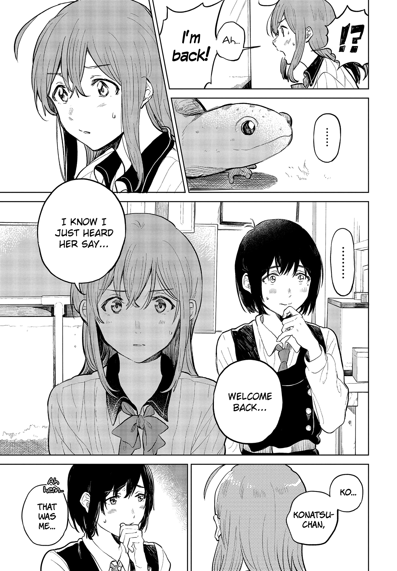 Nettaigyo Wa Yuki Ni Kogareru - Vol.7 Chapter 27: Konatsu Amano Won't Stand Still (Part 1)