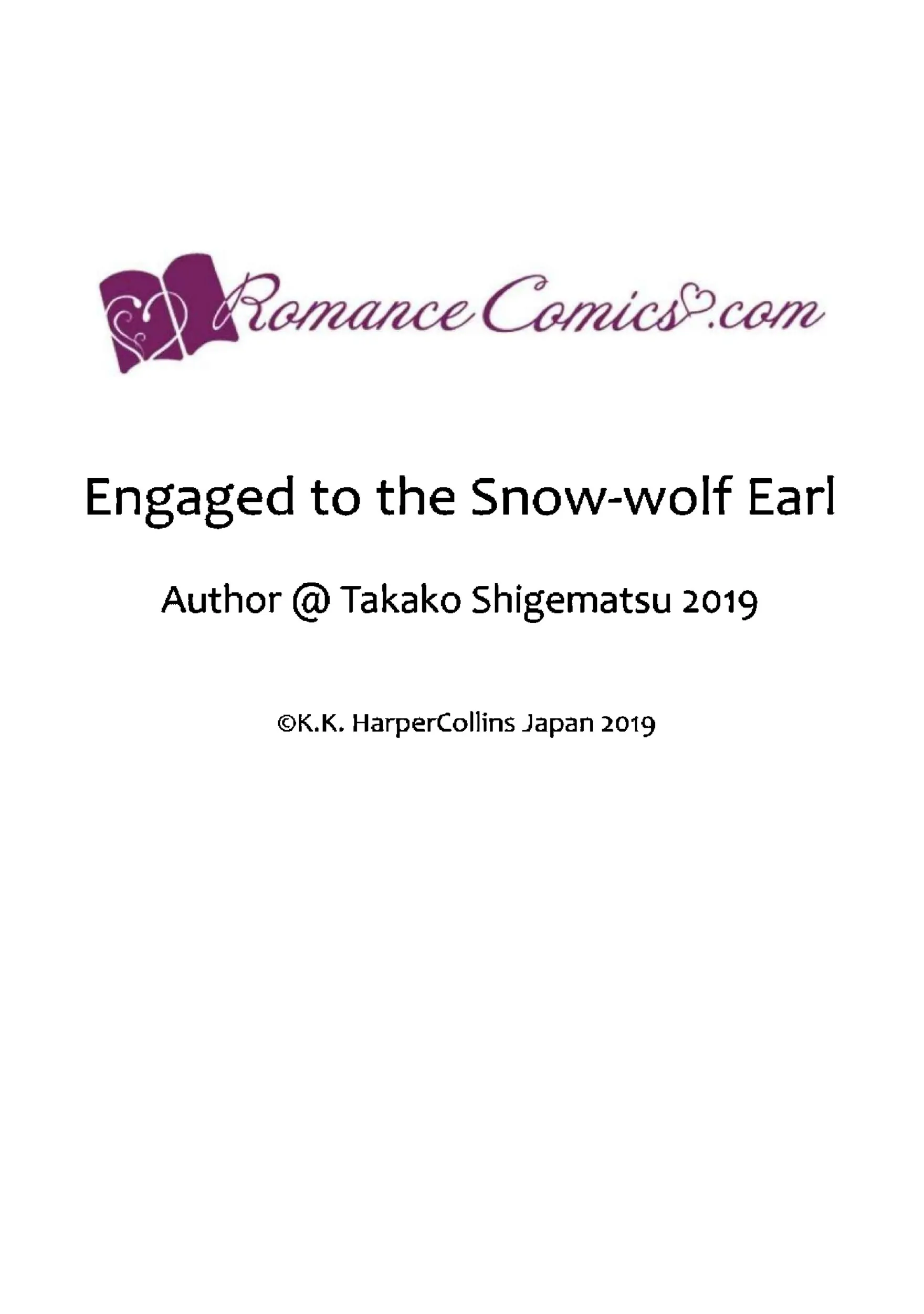 Engagement To The Snow-Wolf Earl - Chapter 12