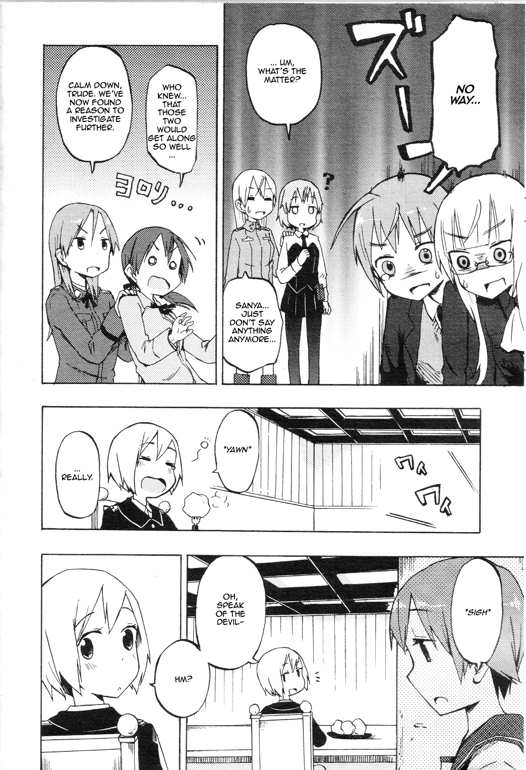 Strike Witches - Official Comics A La Carte - Chapter Fbfeb0 : A Tale Of Misunderstandings