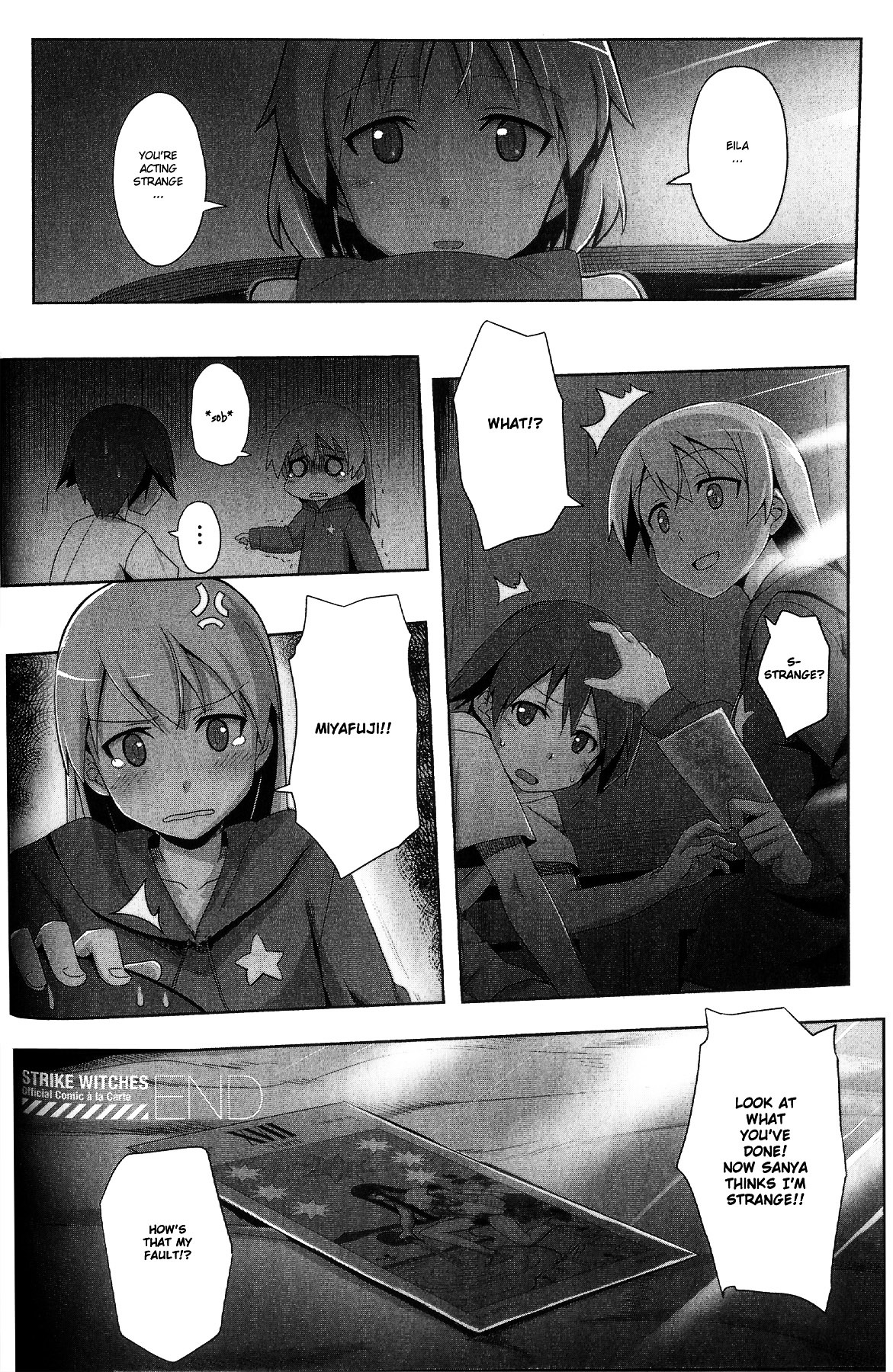 Strike Witches - Official Comics A La Carte - Chapter Fbef0 : The Twilight Trio