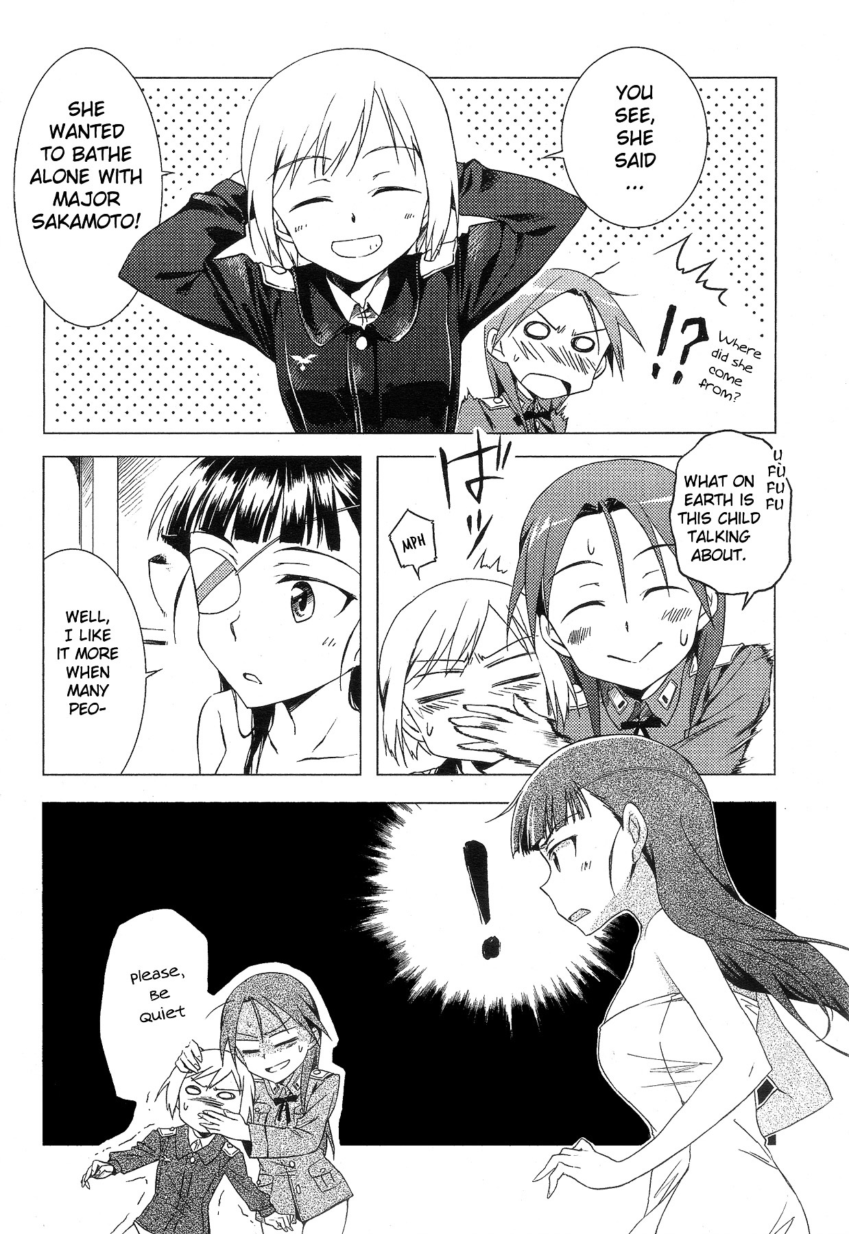 Strike Witches - Official Comics A La Carte - Chapter Ffgvv0 : Commanders Small Operation