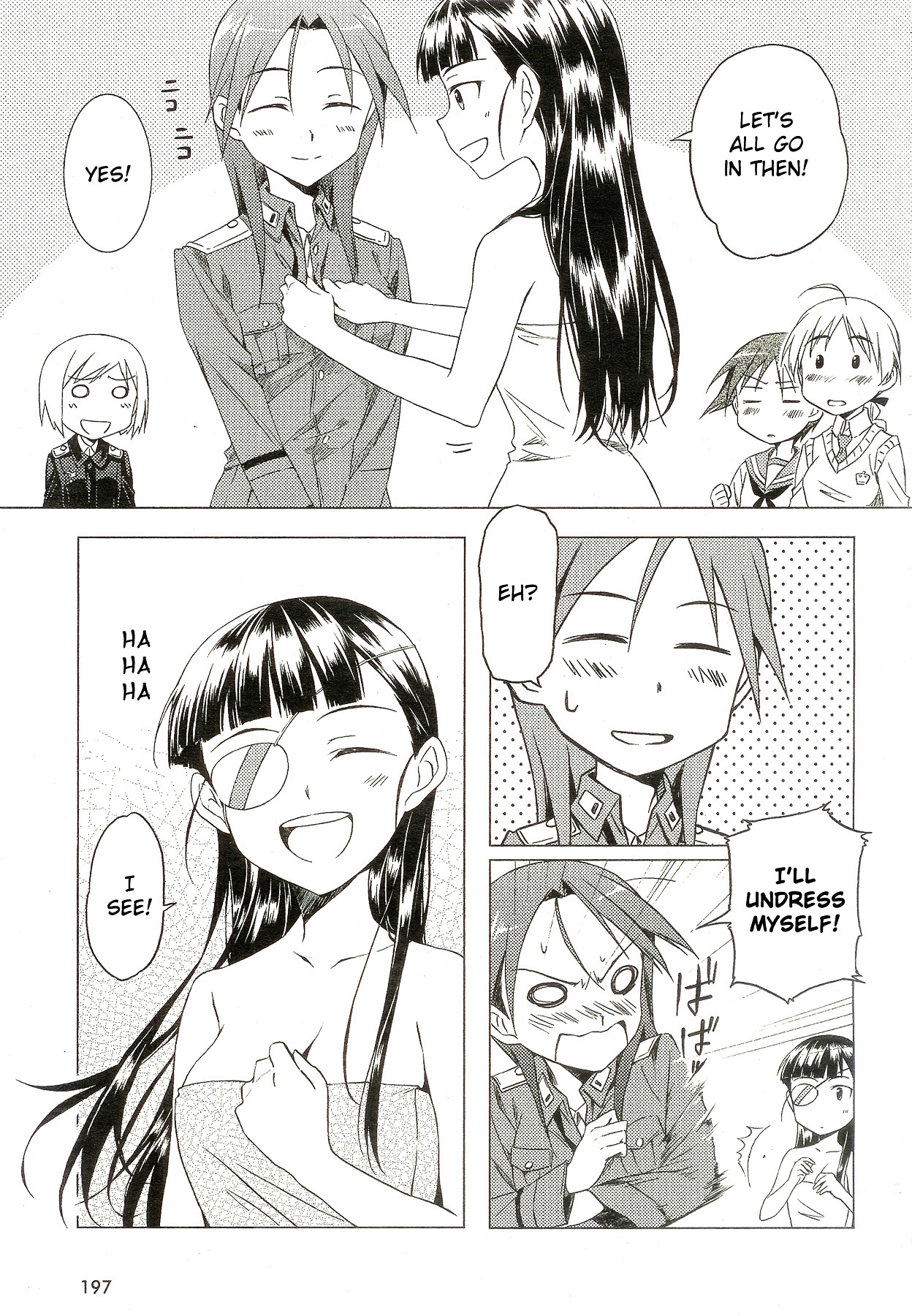 Strike Witches - Official Comics A La Carte - Chapter Ffgvv0 : Commanders Small Operation