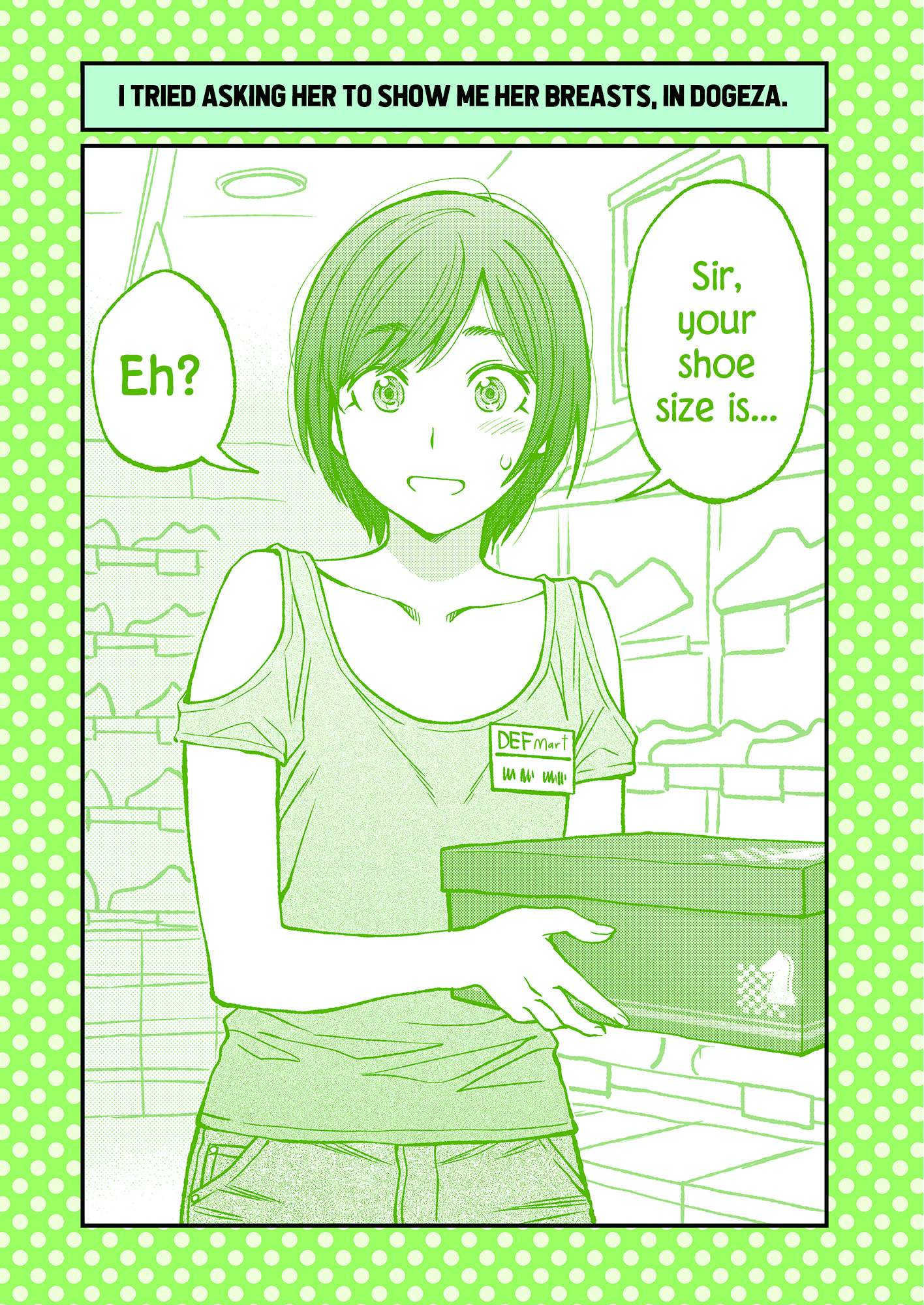 Dogeza De Tanondemita - Vol.2 Chapter 32.5: Shoe Store Clerk [Colored]