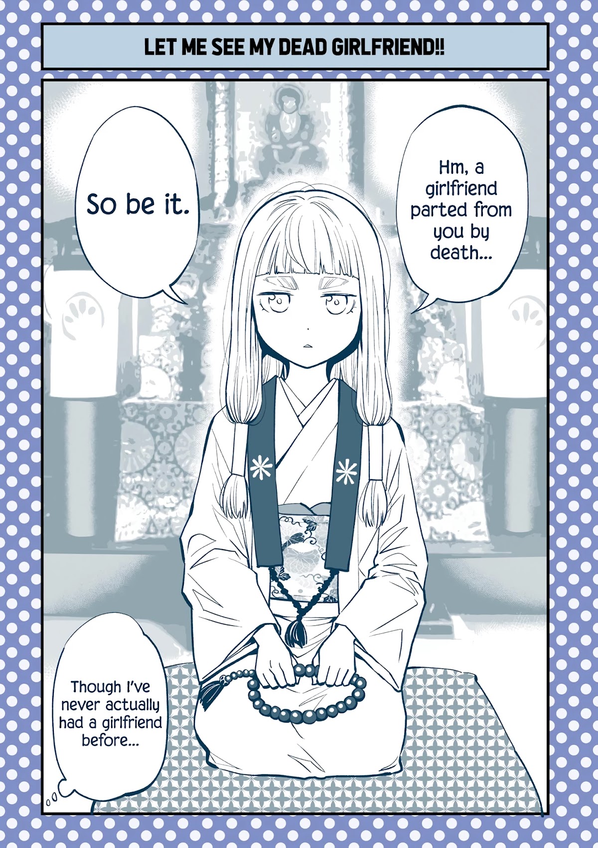 Dogeza De Tanondemita - Chapter 48: Itako (Spirit Medium)