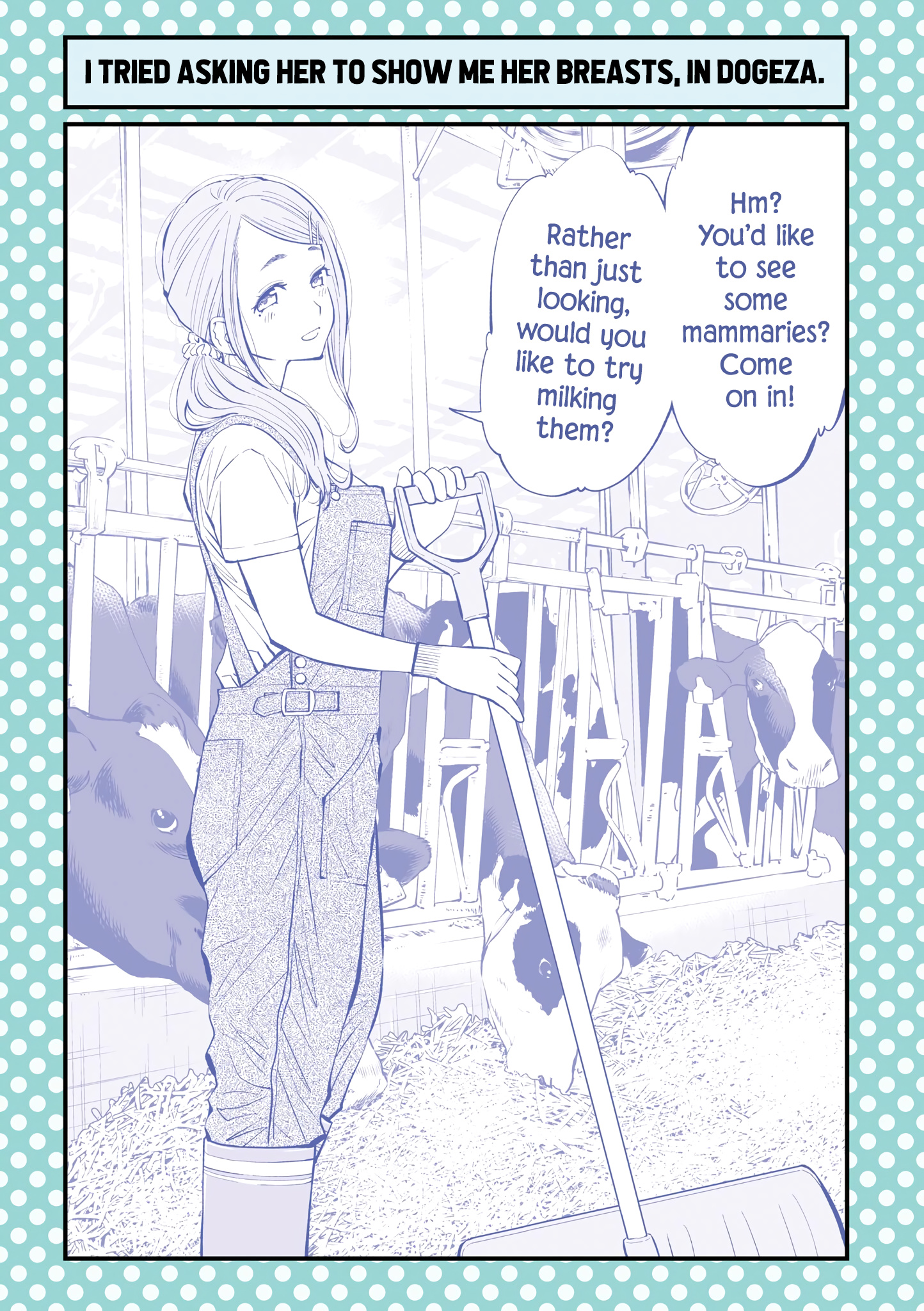 Dogeza De Tanondemita - Vol.2 Chapter 51: Dairy Farm Worker