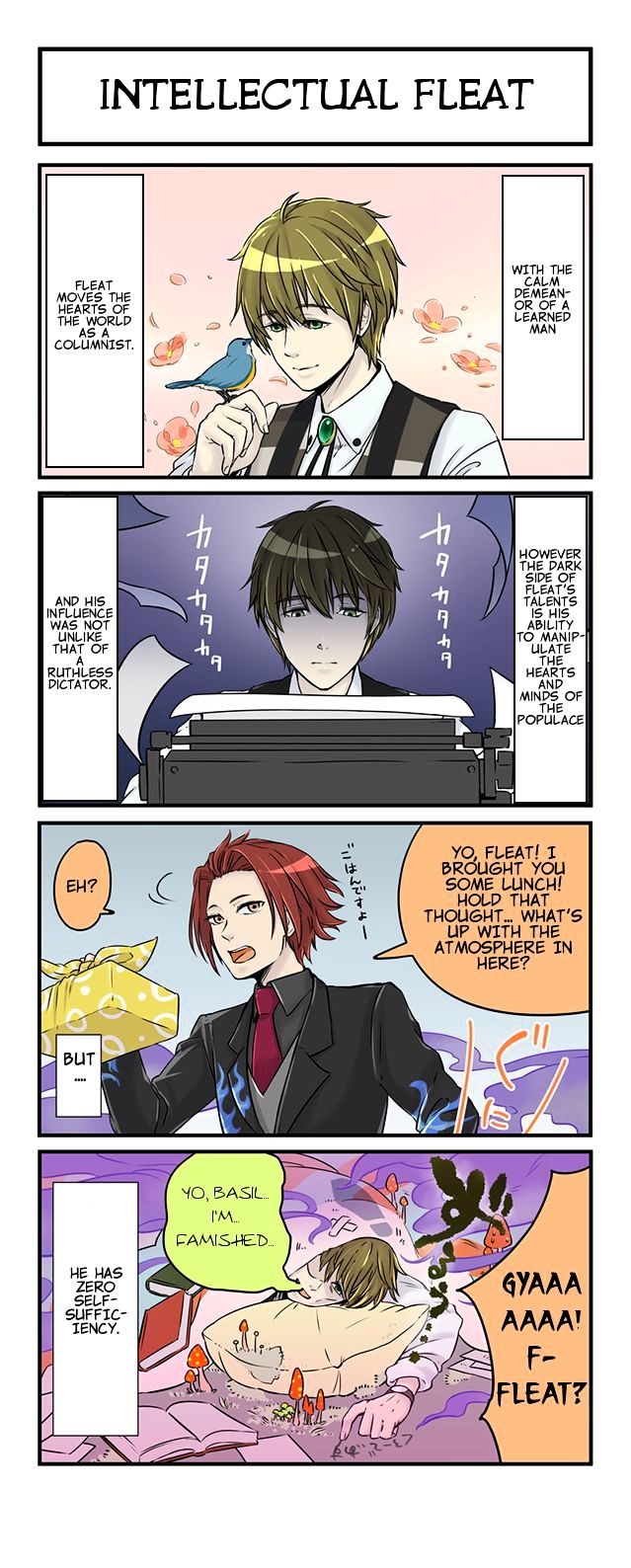 Valkyria Revolution 4-Koma - Chapter 5 : Intellectual Fleat