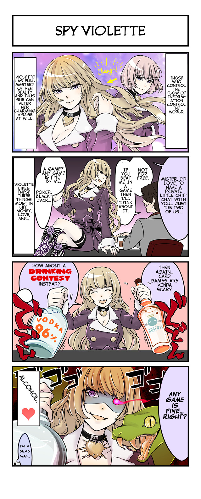 Valkyria Revolution 4-Koma - Chapter 3 : Spy Violette